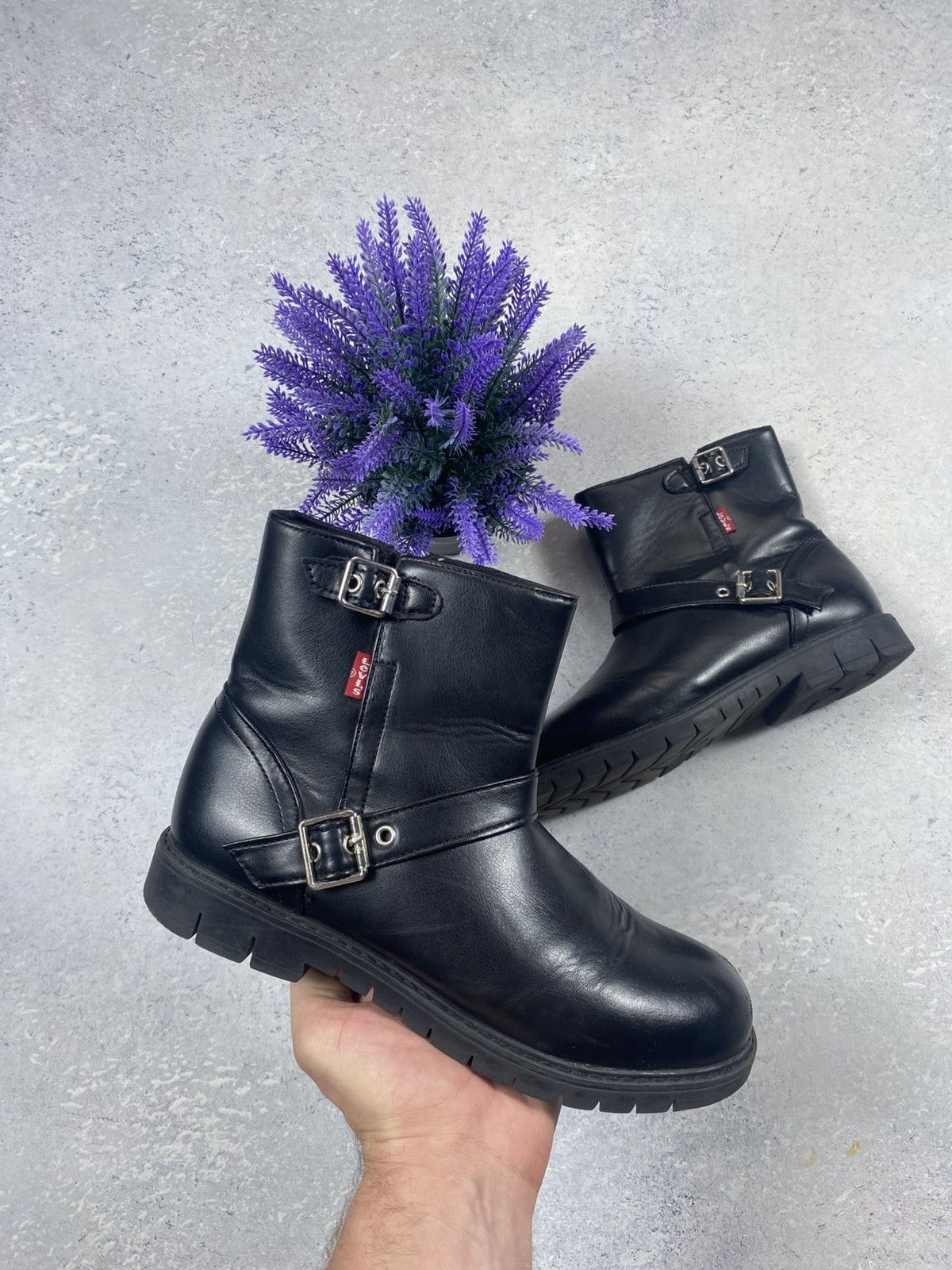 Levi's Black Women’s Levi’s Boots Size EUR 38 Size US 8 / IT 38 - 1 Thumbnail