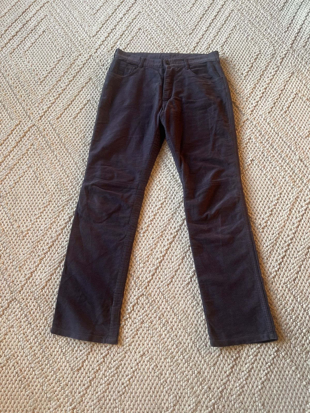 Number (N)ine Number (N)ine AW12 dark navy bootcut heavyweight pants Size US 33 - 1 Thumbnail