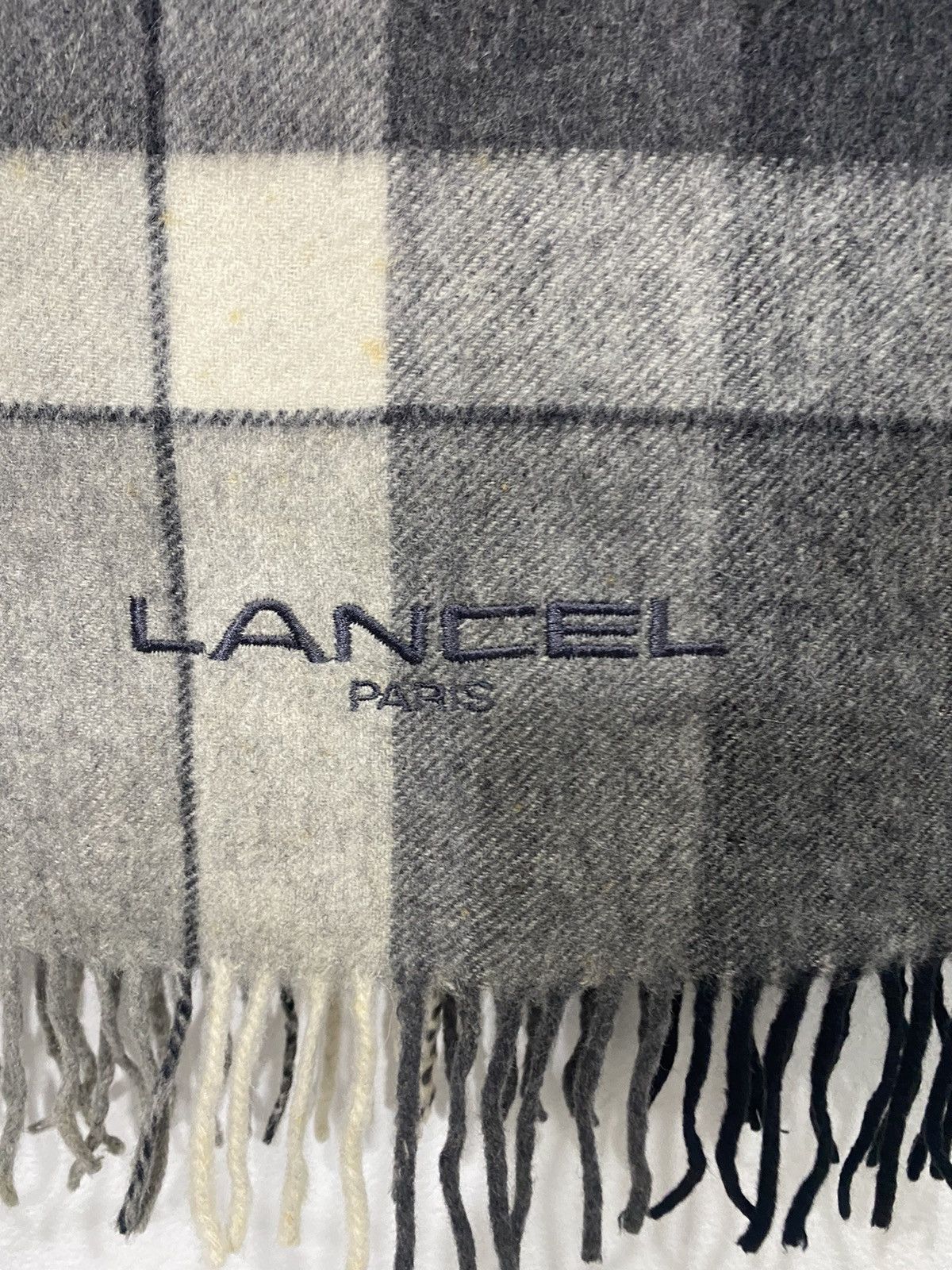 Lancel × Vintage 💥VINTAGE LANCEL Paris Muffler scarf Size ONE SIZE - 3 Thumbnail