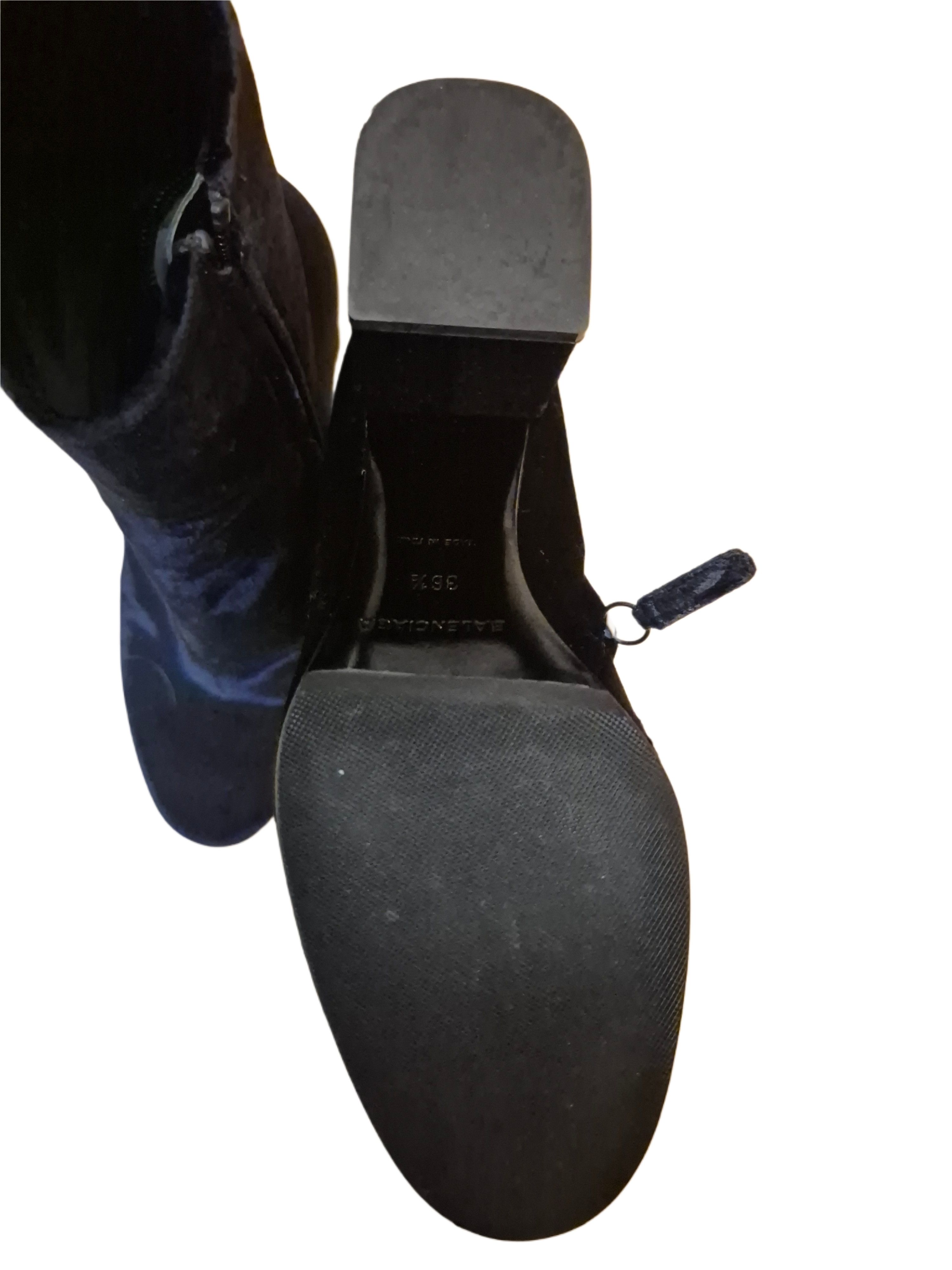 Balenciaga Balenciaga boots Stiefeletten Samt navyblue opium archive Size US 6.5 / IT 36.5 - 6 Thumbnail
