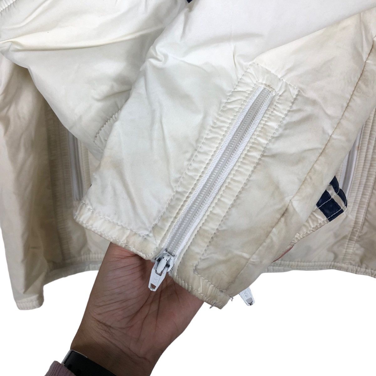 Adidas 🔥90’s Vintage Adidas Light Puffer Down Jacket Japan Size US M / EU 48-50 / 2 - 12 Thumbnail