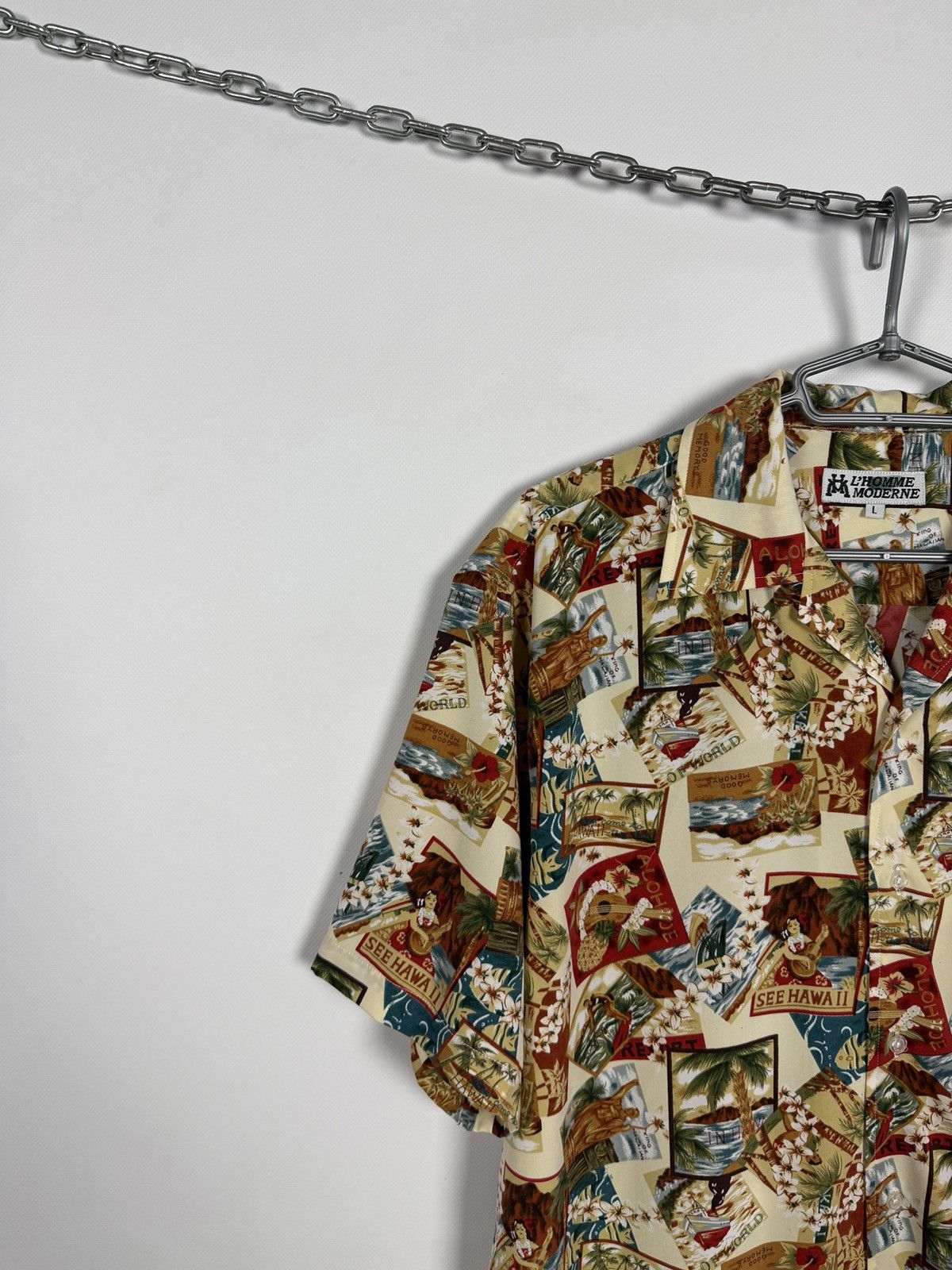 Other Hawaiian Short Sleeve Shirt Button Up Hawaii Vintage Size L Size US L / EU 52-54 / 3 - 3 Thumbnail