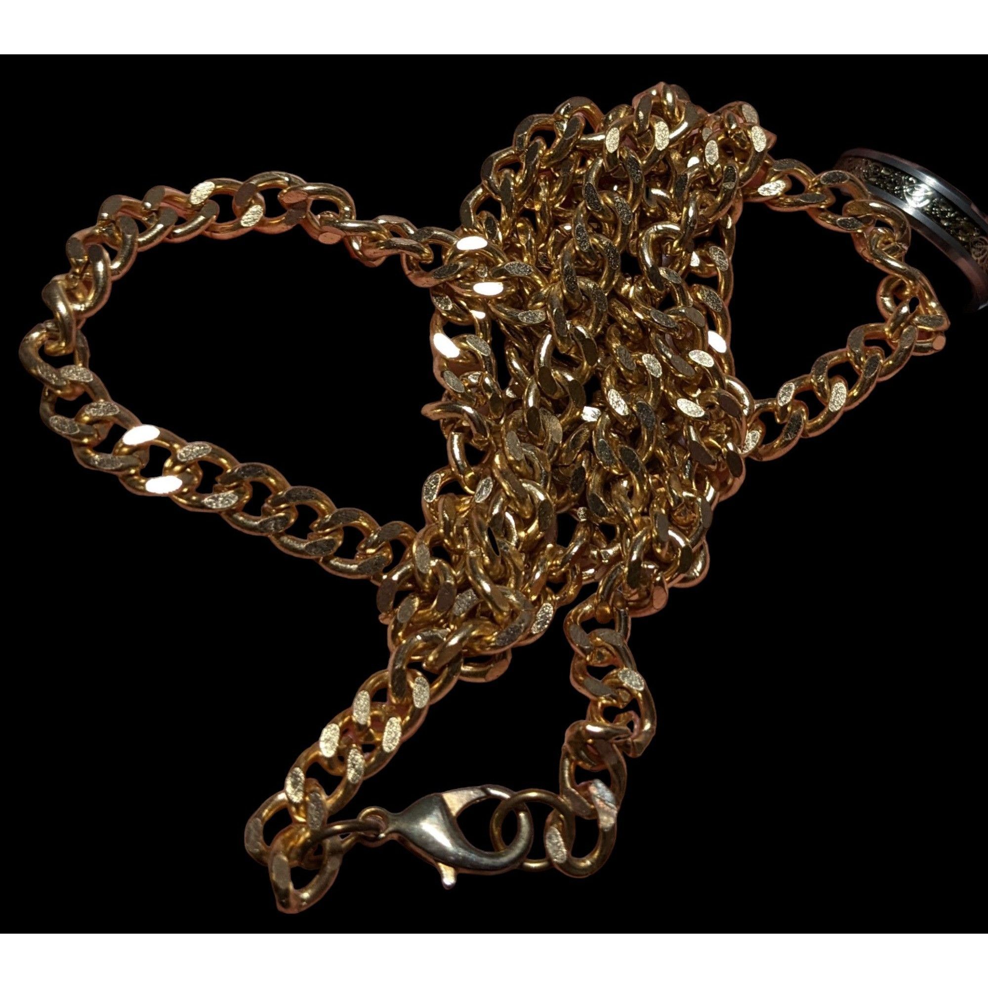 Other Classic Bright Gold Chain Necklace Size ONE SIZE - 6 Thumbnail