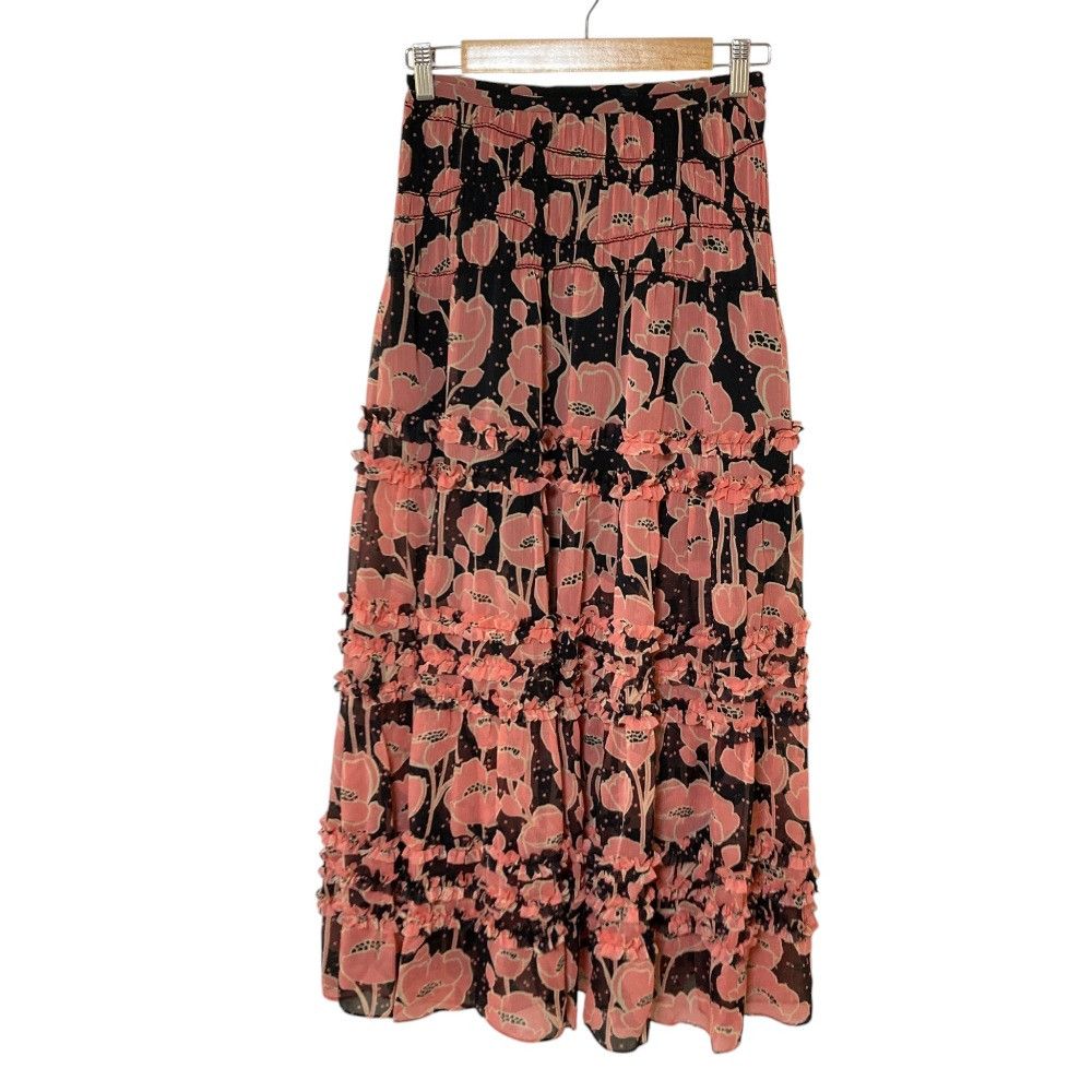 Other Other Ted Baker Chiffon Maxi Skirt Textile Skirts DUTY FREE for USA Size ONE SIZE - 1 Thumbnail