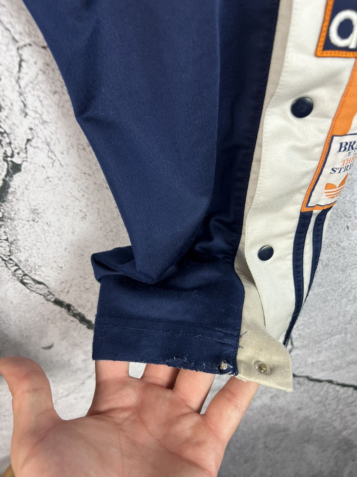 Adidas New VTG 90s Adidas Adibreak blue track pants button XL y2k Size US 40 / EU 56 - 8 Thumbnail