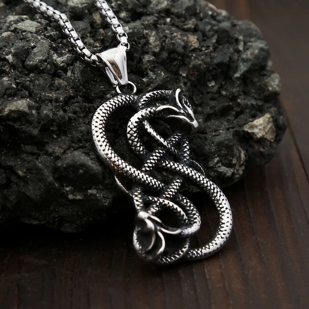 Other Dragon Gothic Pendant Necklace Size ONE SIZE - 5 Thumbnail
