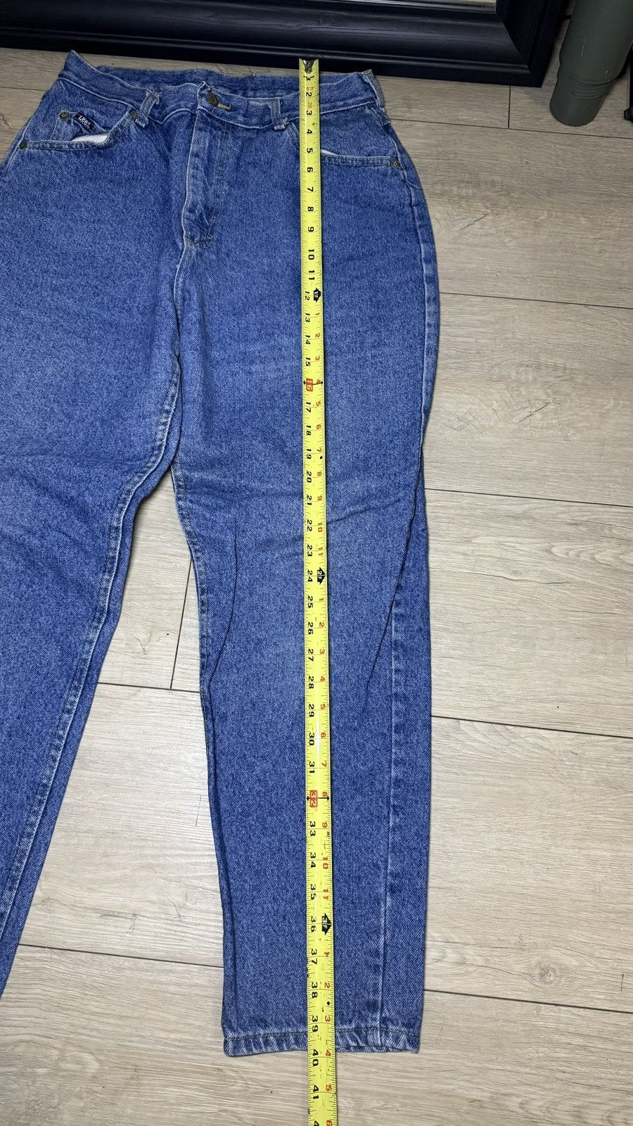 Lee Vintage 1990s Women’s Lee Riders Mom Jeans 14 Size 36" / US 14 / IT 50 - 4 Thumbnail