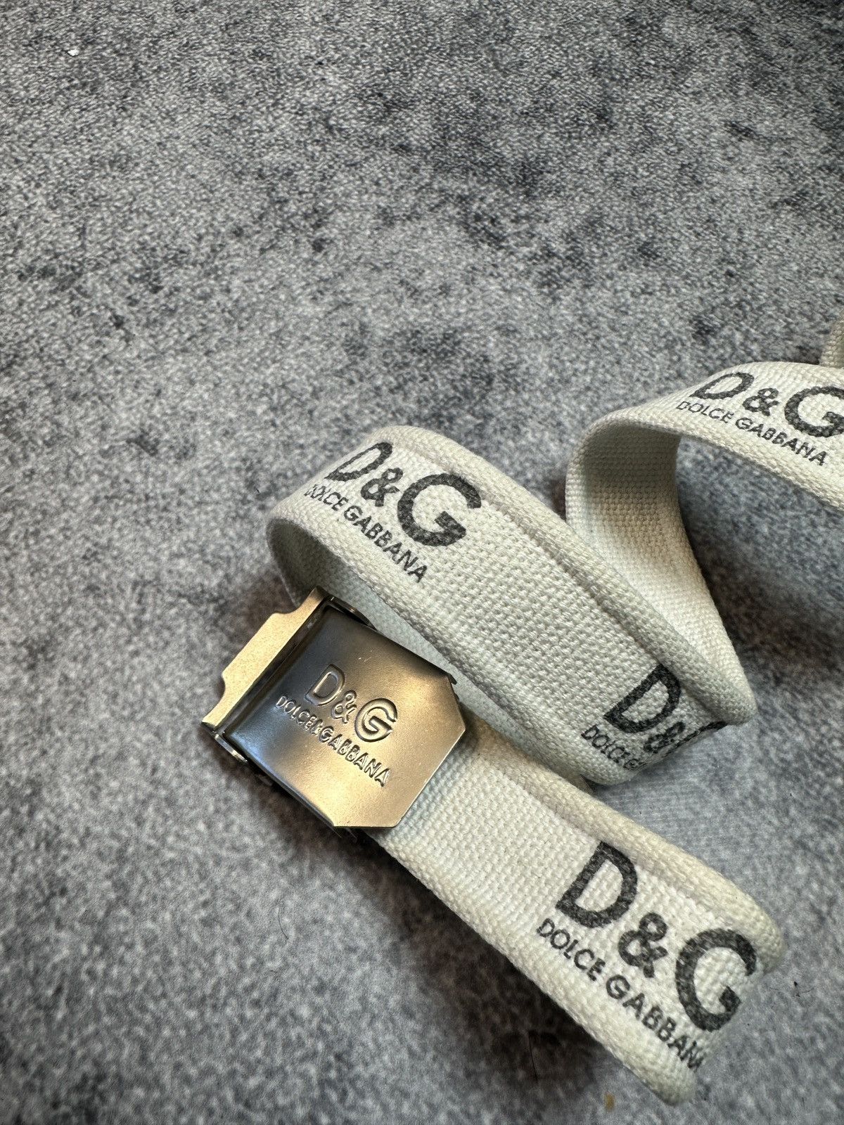Vintage Y2K Logo D&G Dolce&Gabbana Belts Streetwear Rare Opium Style Size ONE SIZE - 2 Thumbnail