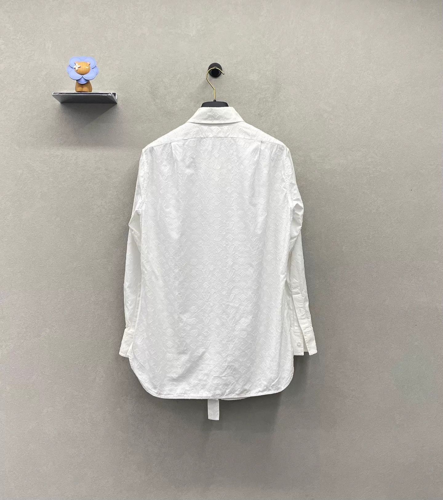 Louis Vuitton LV all-over print slim fit long-sleeve shirt size 34 Size XS / US 0-2 / IT 36-38 - 2 Thumbnail