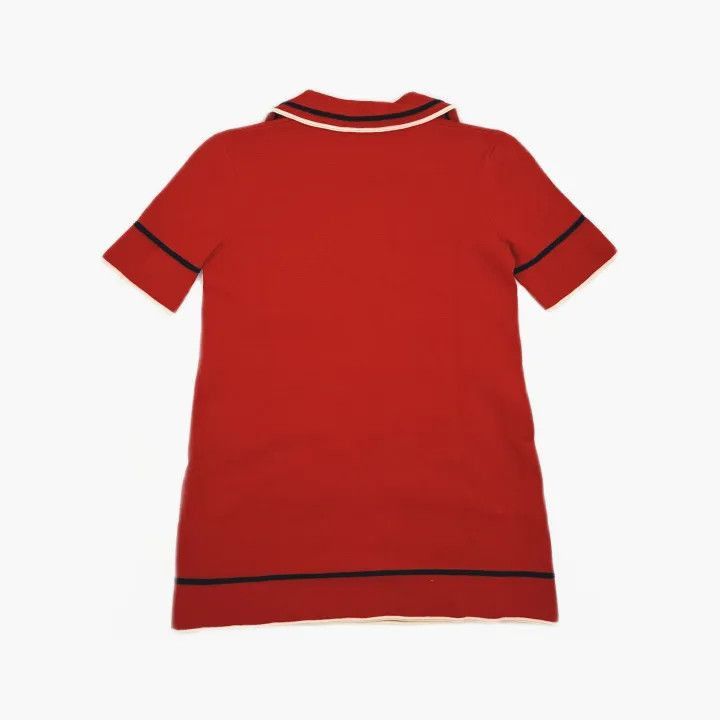 Gucci Gucci Red A-Line Knit Dress for Women-2507 Size XS / US 0-2 / IT 36-38 - 2 Thumbnail