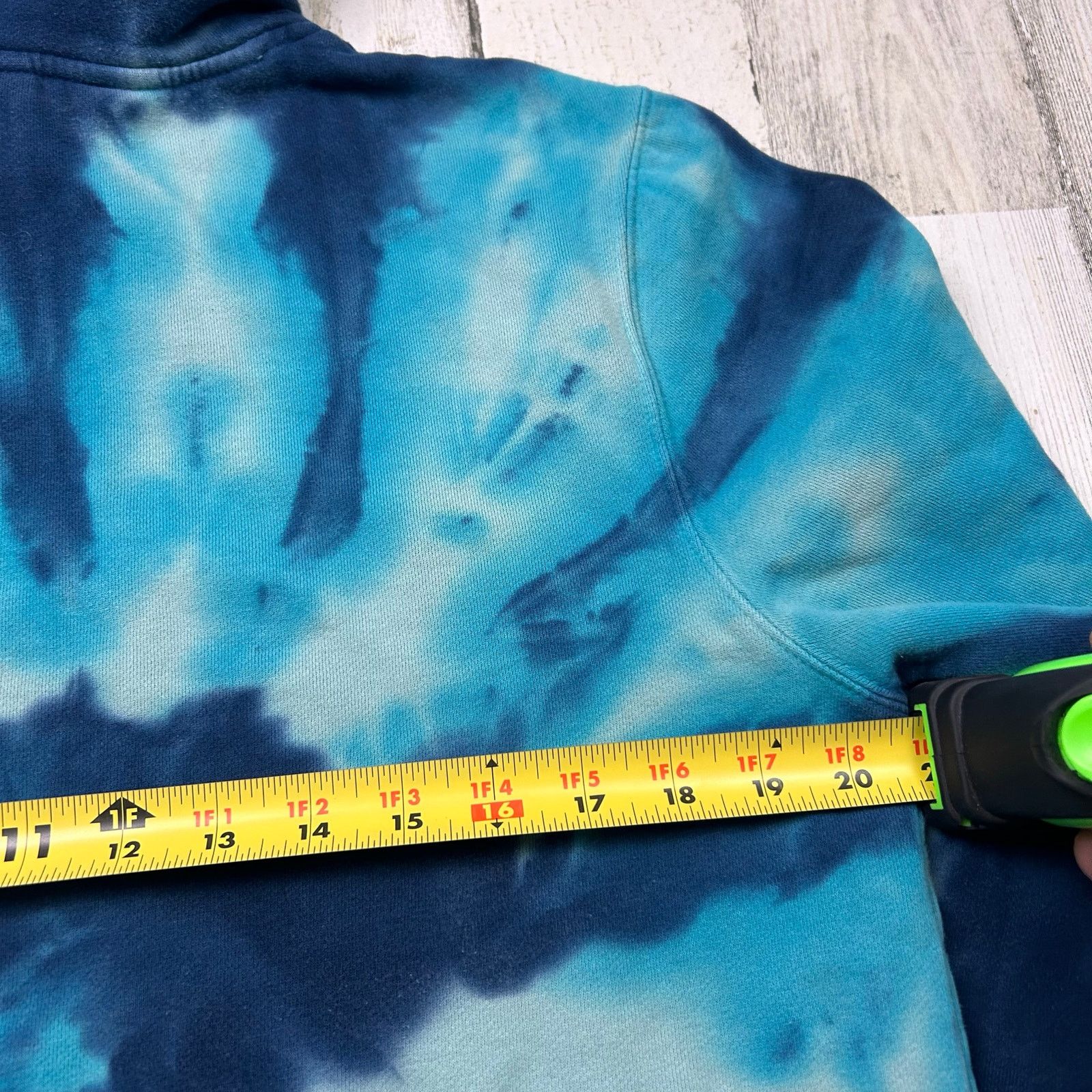 Huf HUF Worldwide Skateboarding Tie-Dye Script Hoodie Size US M / EU 48-50 / 2 - 9 Thumbnail