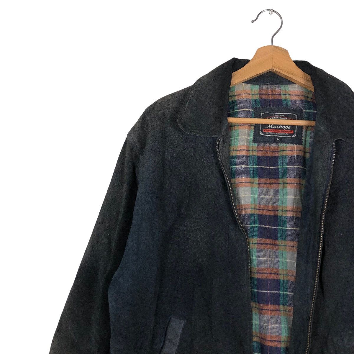 Japanese Brand 🔥Biker Genuine Leather Jacket Machope Issey Miyake Blanket Size US M / EU 48-50 / 2 - 7 Thumbnail