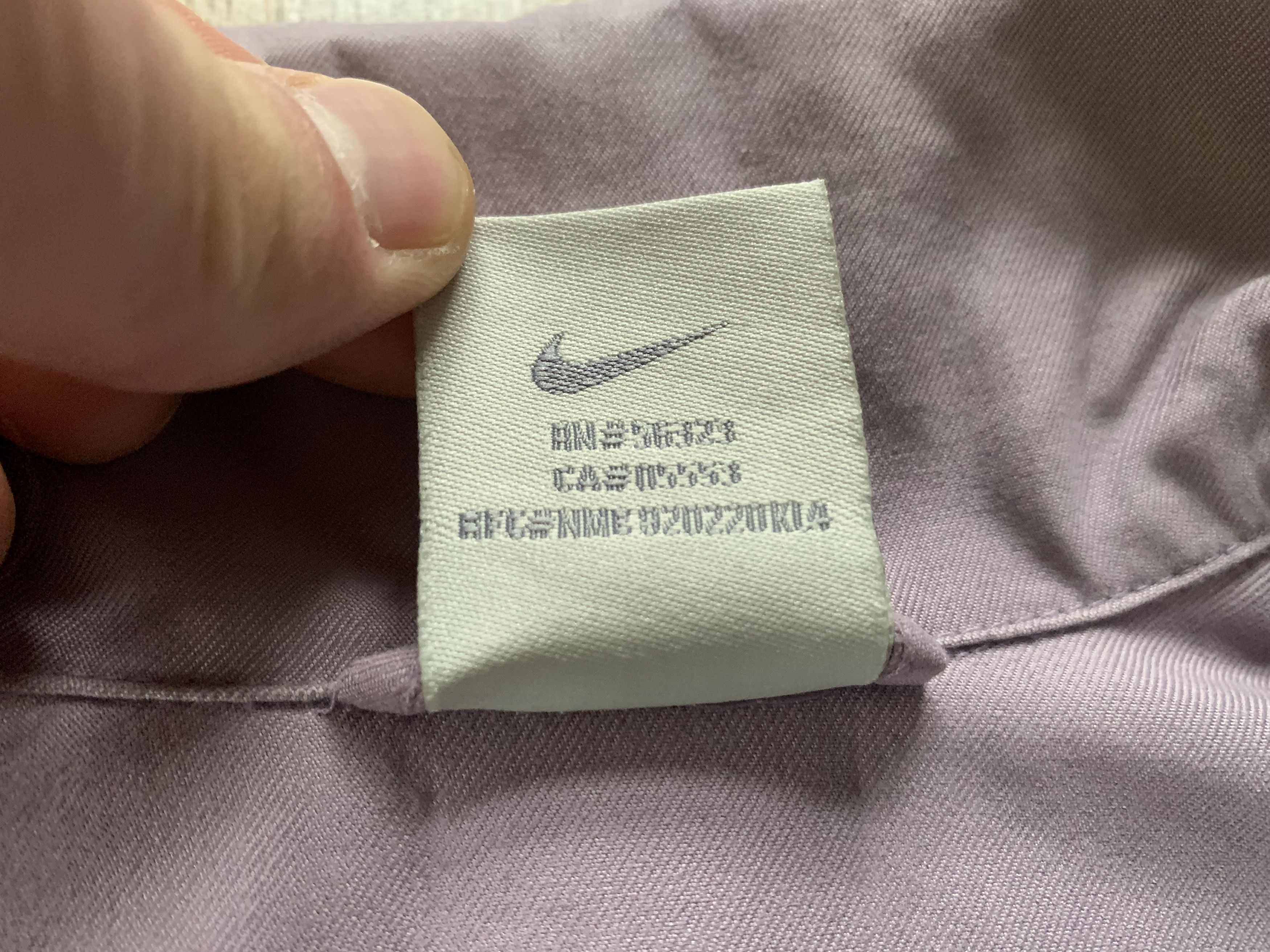Nike Nike Womens Vintage Purple Light Windbreaker Zip Jacket Size S / US 4 / IT 40 - 7 Thumbnail