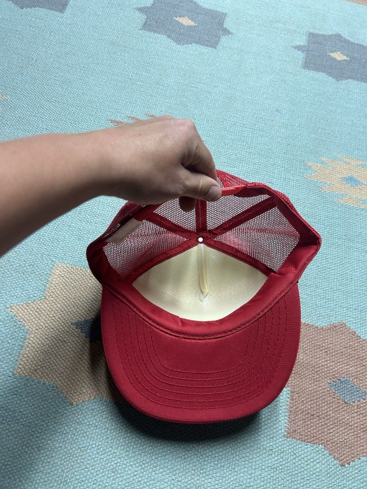 Vintage Vintage trucker hat Spokane Washington mountains logo nature Size ONE SIZE - 5 Thumbnail