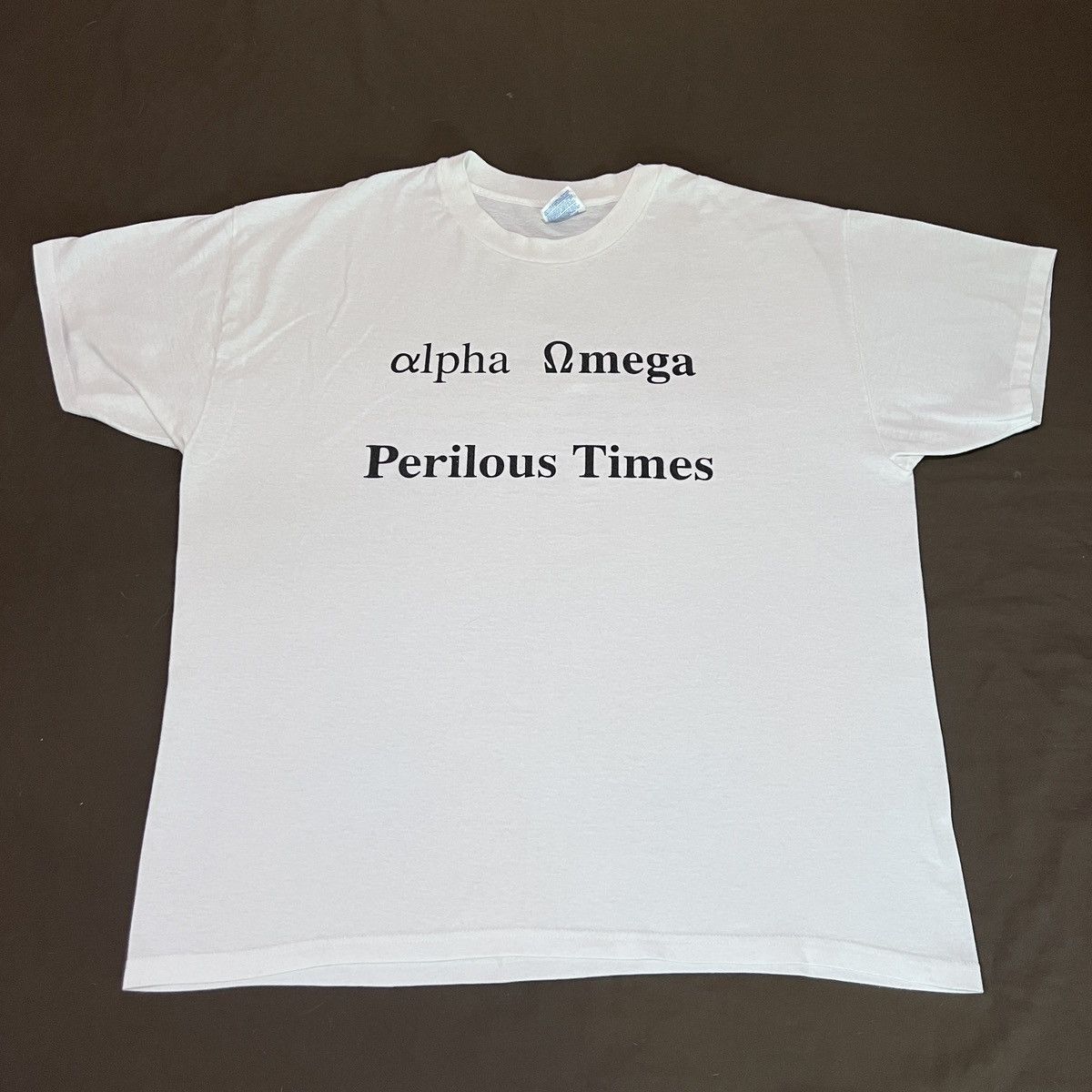 Other Vintage 90s Perilous Time Holy Ghost Jesus God Bible Tee XL Size US XL / EU 56 / 4 - 2 Thumbnail