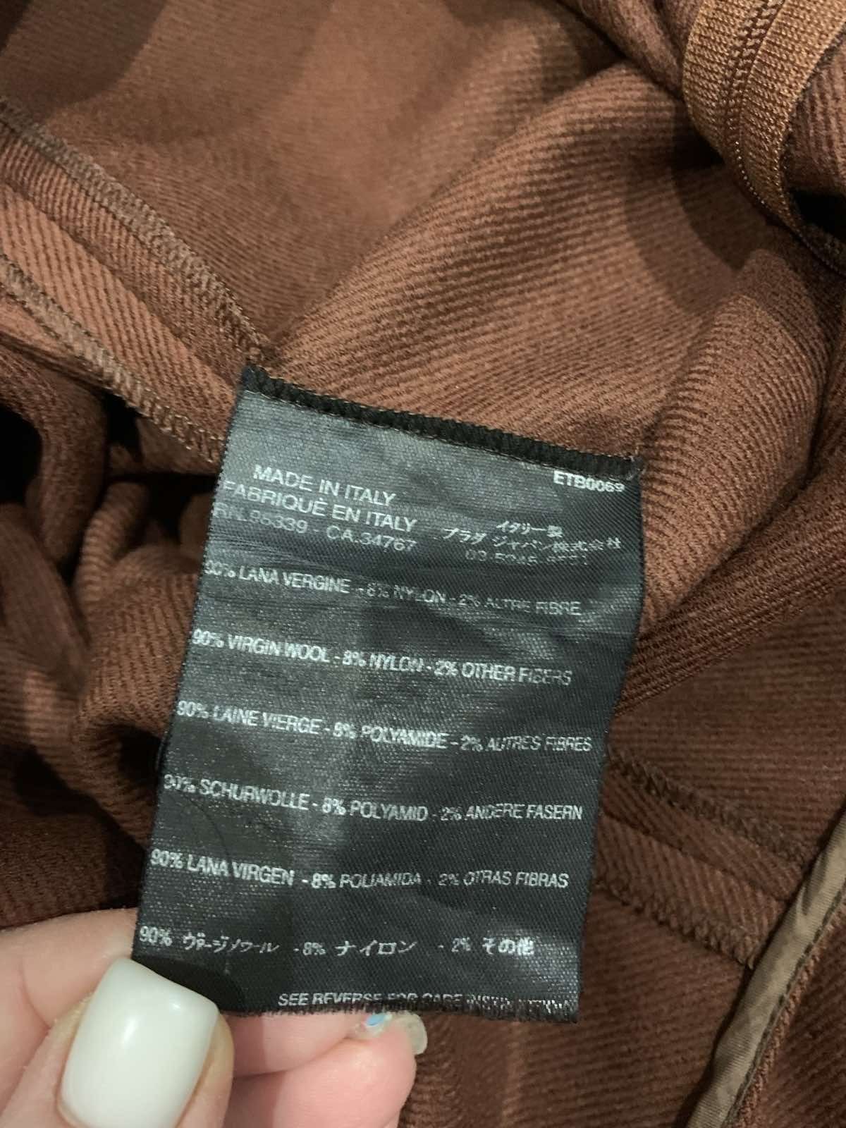 Prada Prada Milano Wool Skirt Size 28" / US 6 / IT 42 - 3 Thumbnail