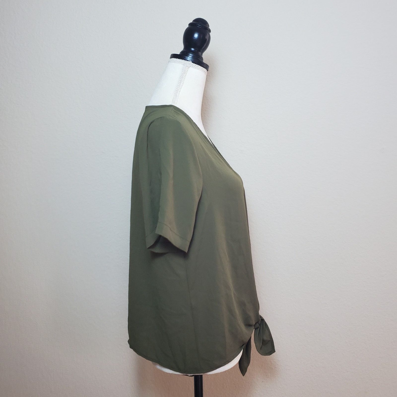 Madewell Madewell Green Novel Tie Top Medium Size M / US 6-8 / IT 42-44 - 2 Thumbnail