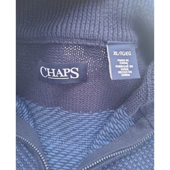 Polo Ralph Lauren Vtg Chaps Ralph Lauren Quarter Zip Sweater Size US XL / EU 56 / 4 - 6 Thumbnail