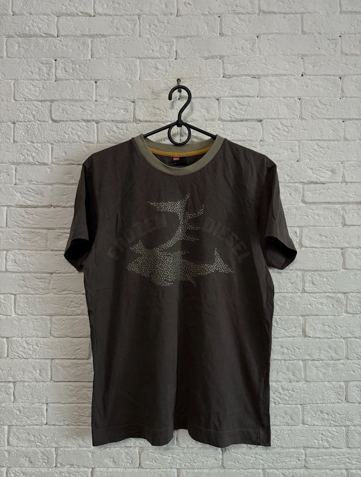 Diesel Vintage Y2K T-shirt Diesel Huge Logo Tee Sz L Size US L / EU 52-54 / 3 - 2 Thumbnail