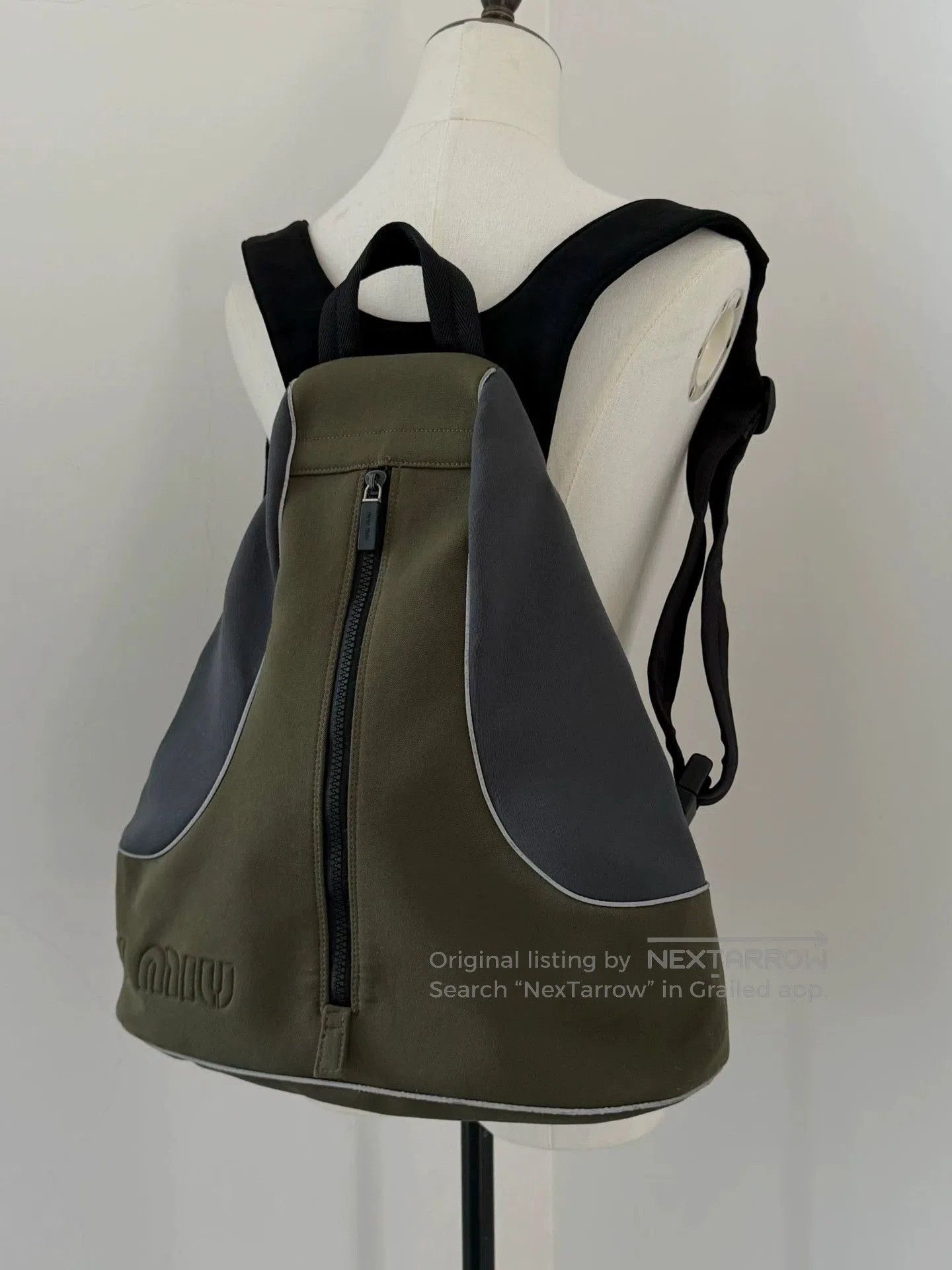Miu Miu MIU MIU 1999 Vintage Rare Sport Nylon Backpack/ Size ONE SIZE - 8 Thumbnail