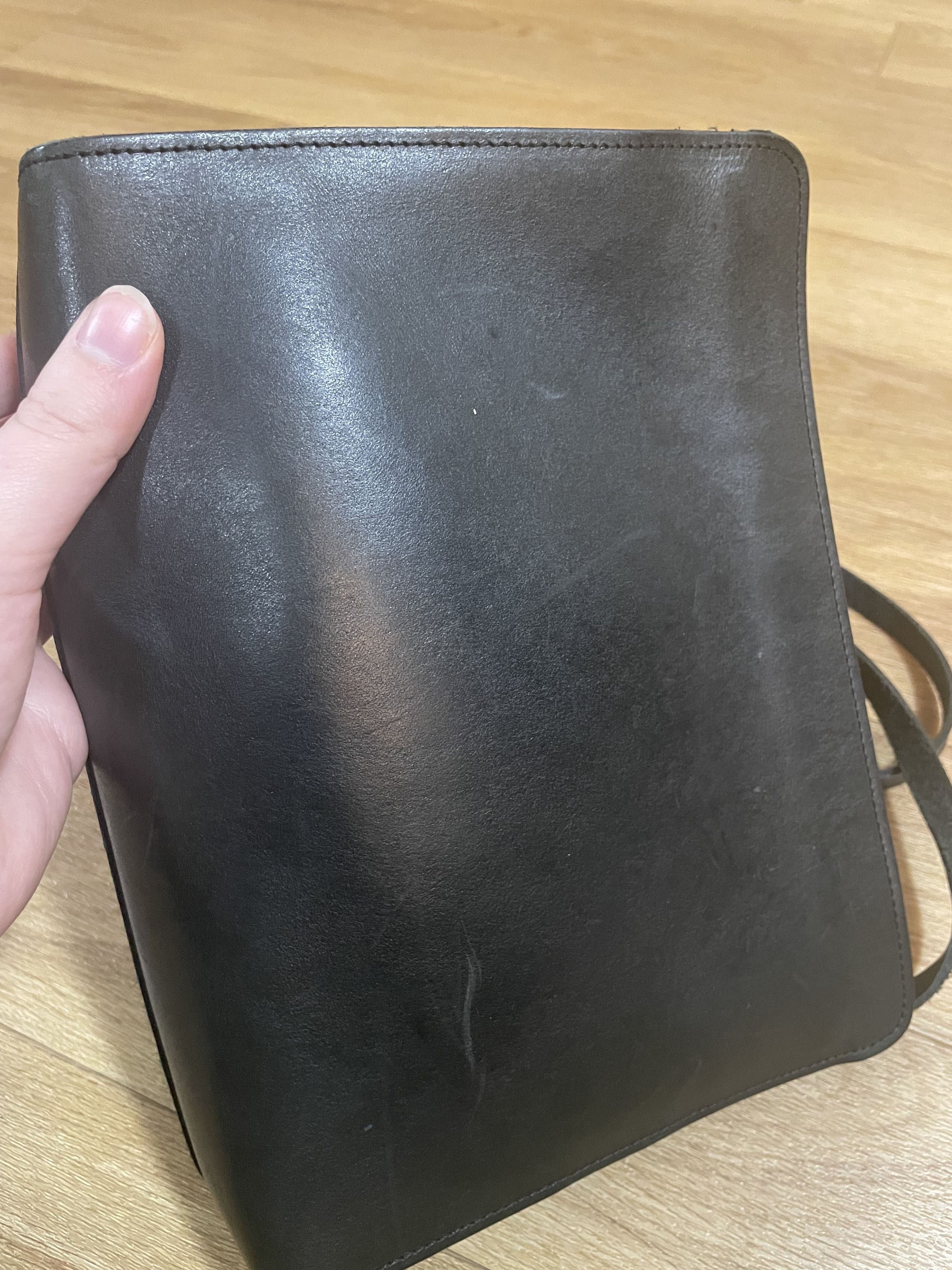 H&M Jeff Koons X H&M Balloon Dog Black Leather Crossbody Purse Size ONE SIZE - 3 Thumbnail