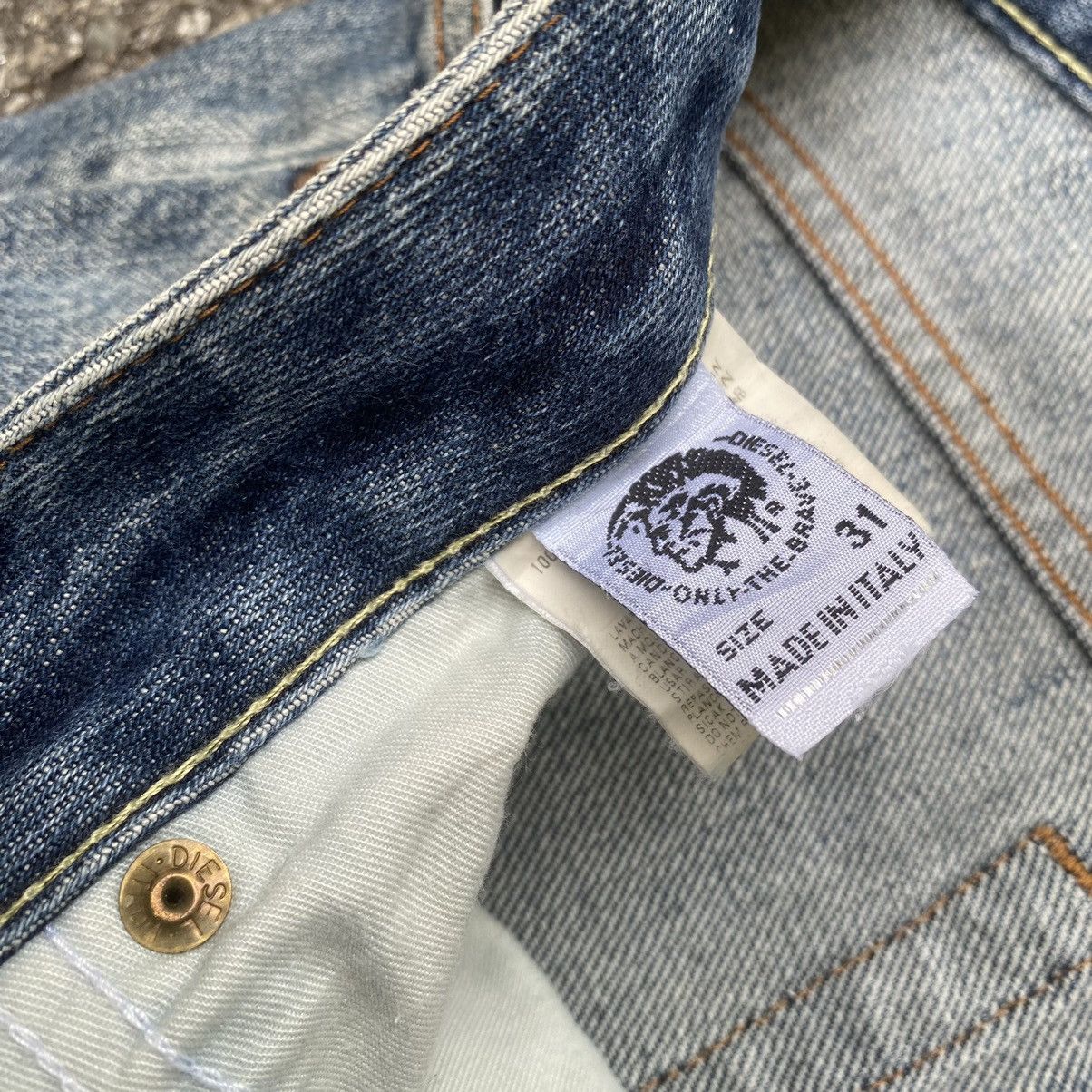 Diesel Diesel D Denim Straight Fit Mud Wash Rusty Jeans Size US 31 - 6 Thumbnail