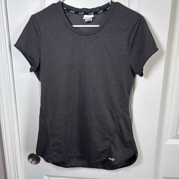 Avia AVIA Activewear T-Shirt Fitted Striped Gray Gym Workout M Size M / US 6-8 / IT 42-44 - 1 Thumbnail