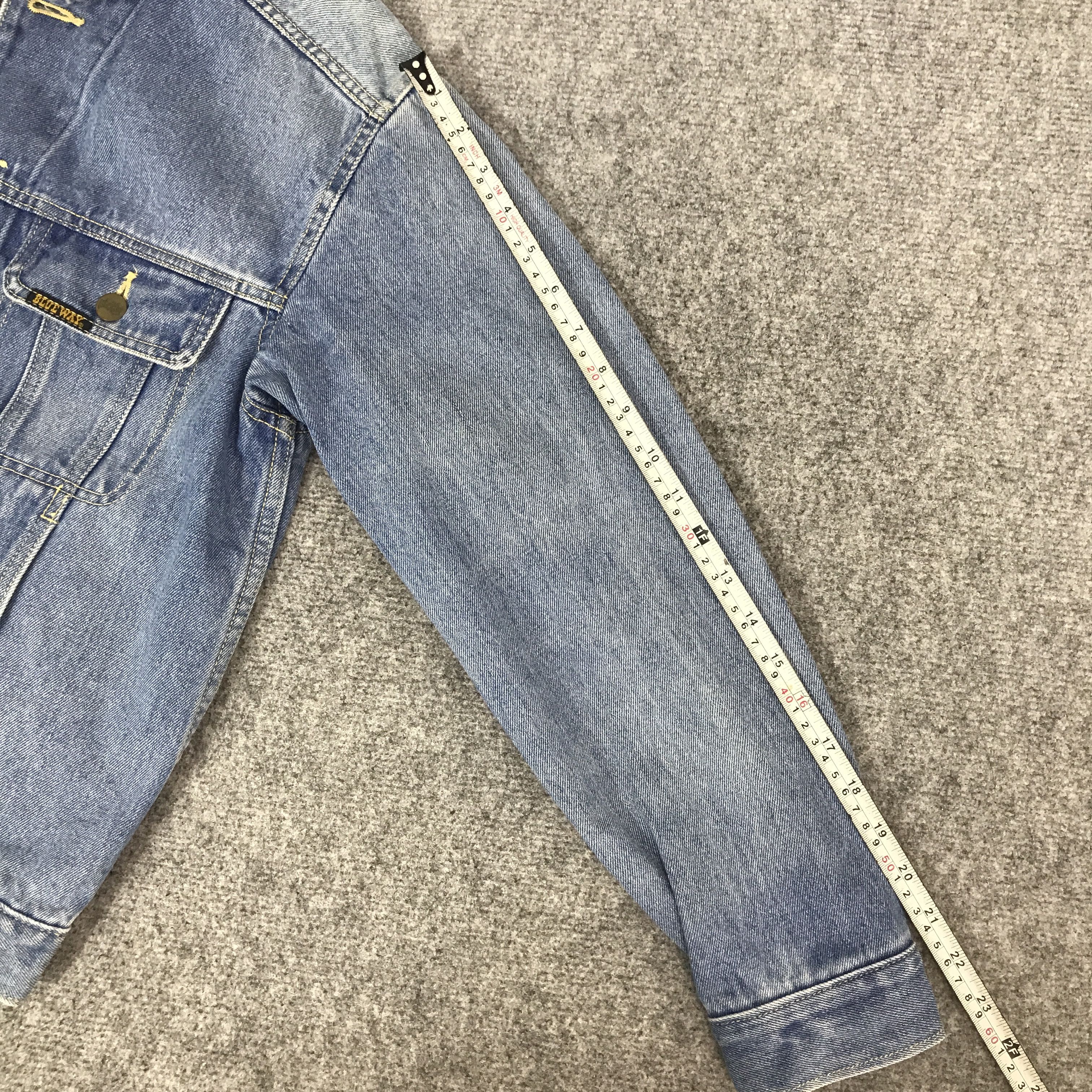 Japanese Brand vintage Blue Way Tracker denim jacket K63B11 Size US M / EU 48-50 / 2 - 6 Thumbnail