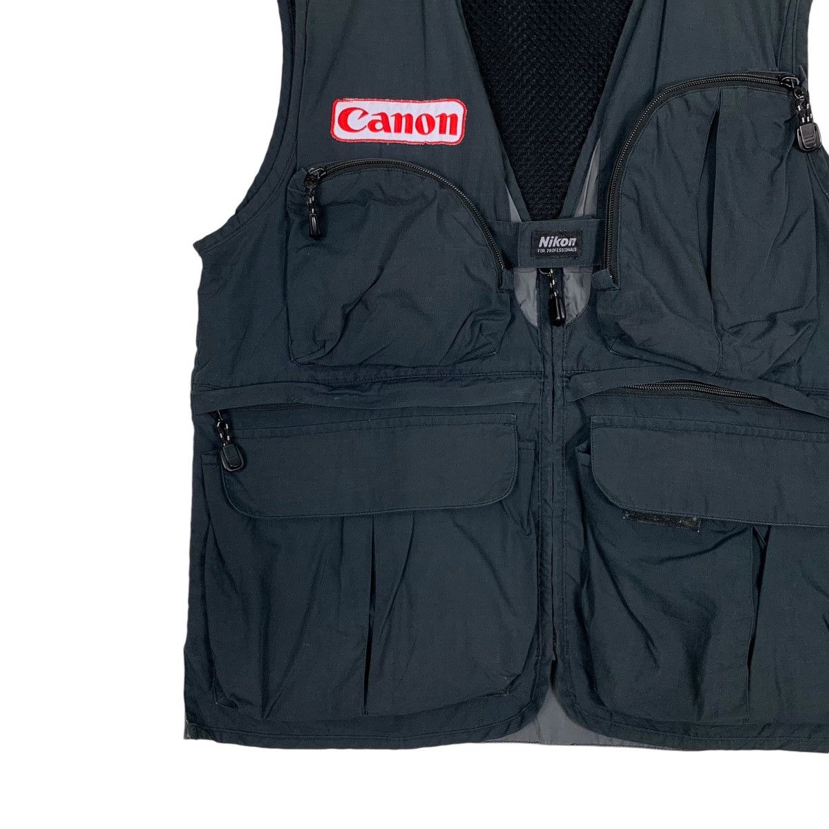 Canon Vintage Nikon Vest Canon Patches Logo #1264-C57 Size US M / EU 48-50 / 2 - 3 Thumbnail