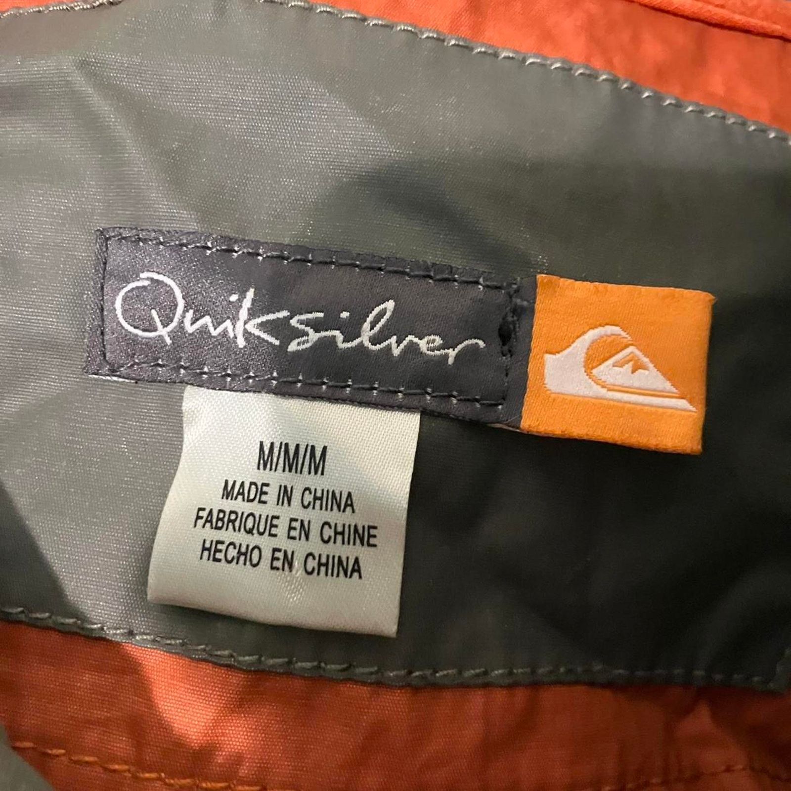 Quiksilver Quiksilver Vintage Y2K Grey Zip Up Hooded Cotton Jacket Size M / US 6-8 / IT 42-44 - 3 Thumbnail