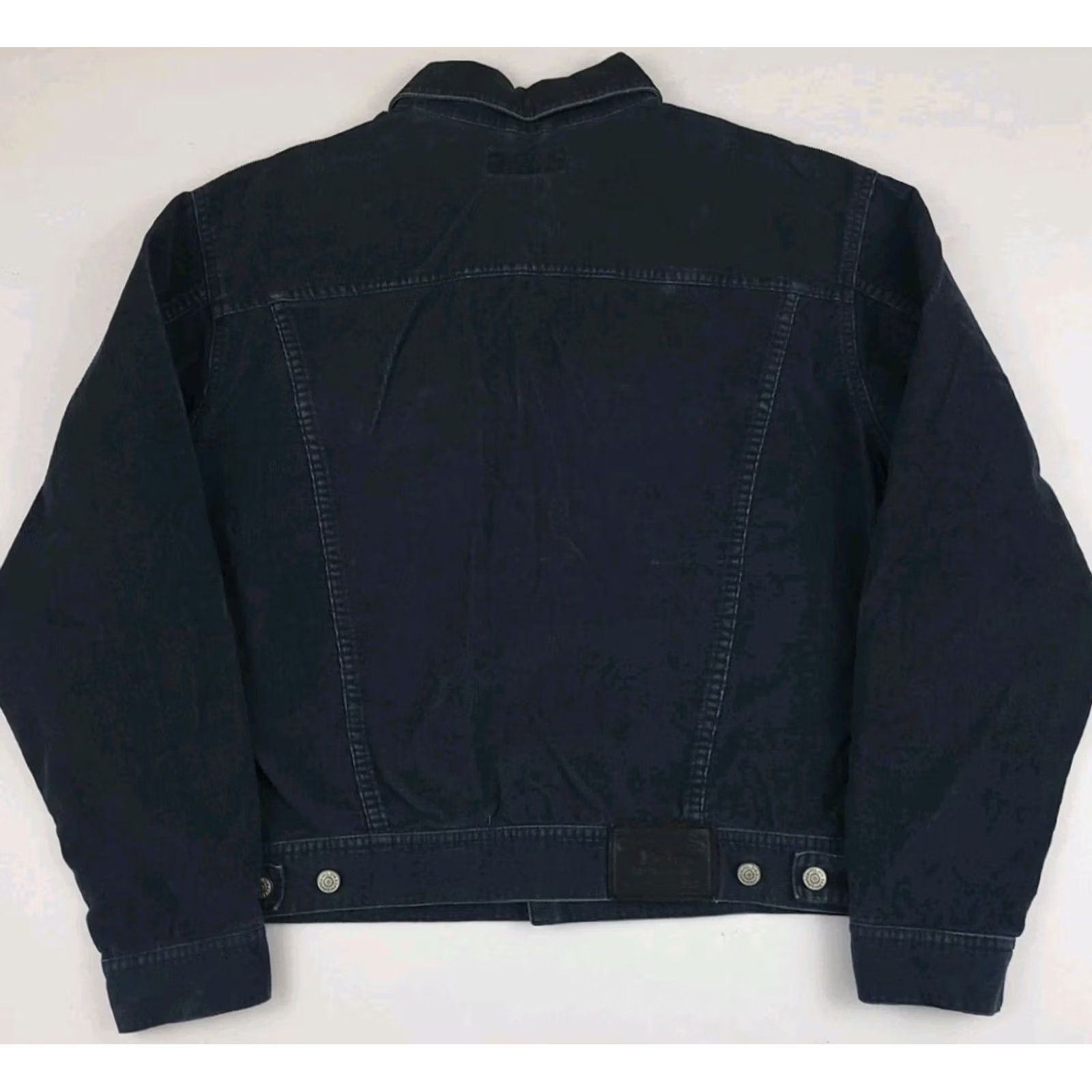Polo Ralph Lauren VINTAGE Polo Ralph Lauren Jacket Mens M Blue Corduroy Trucker Cotton Country USA Size US M / EU 48-50 / 2 - 6 Thumbnail