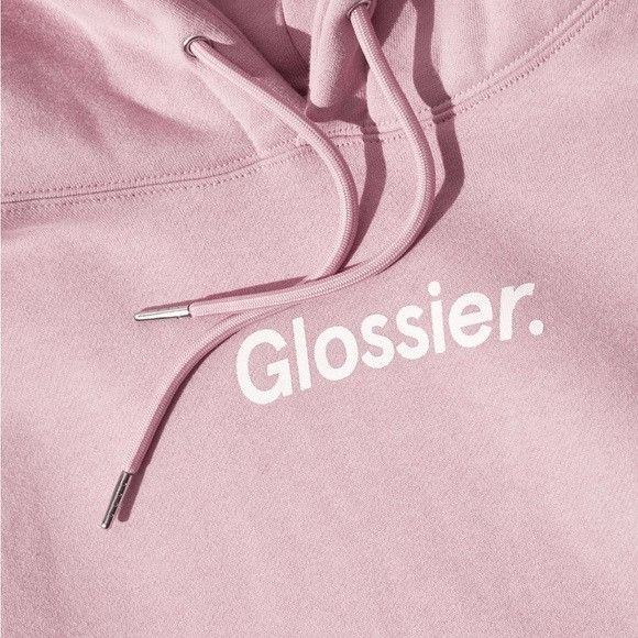Other Glossier Blush Original Pink Hoodie Sz Small S Size S / US 4 / IT 40 - 2 Thumbnail