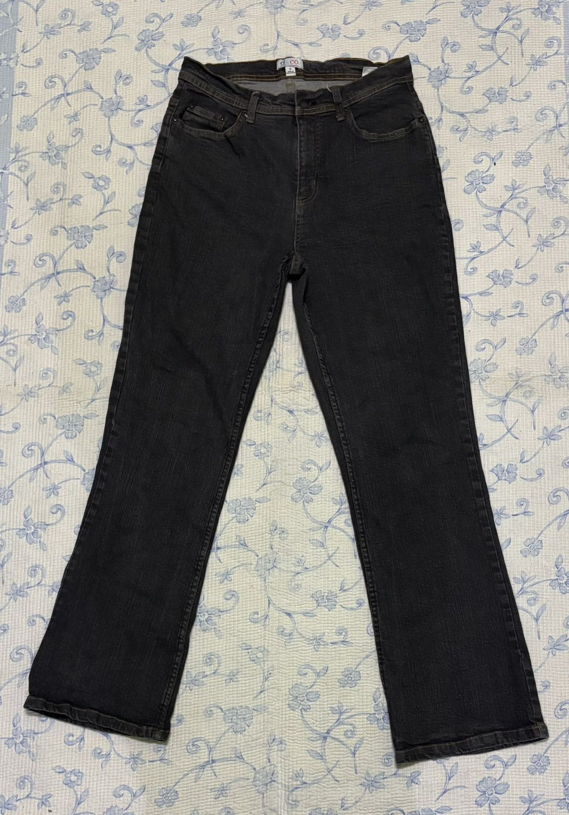 Denim & Co. Denim Company Streetwear Jeans Low Flared Denim Size US 30 / EU 46 - 2 Thumbnail