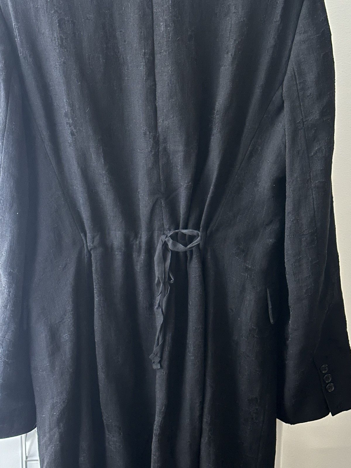 Ann Demeulemeester Ann demeulemeester ss17 linen damaged processed coat Size US L / EU 52-54 / 3 - 7 Thumbnail