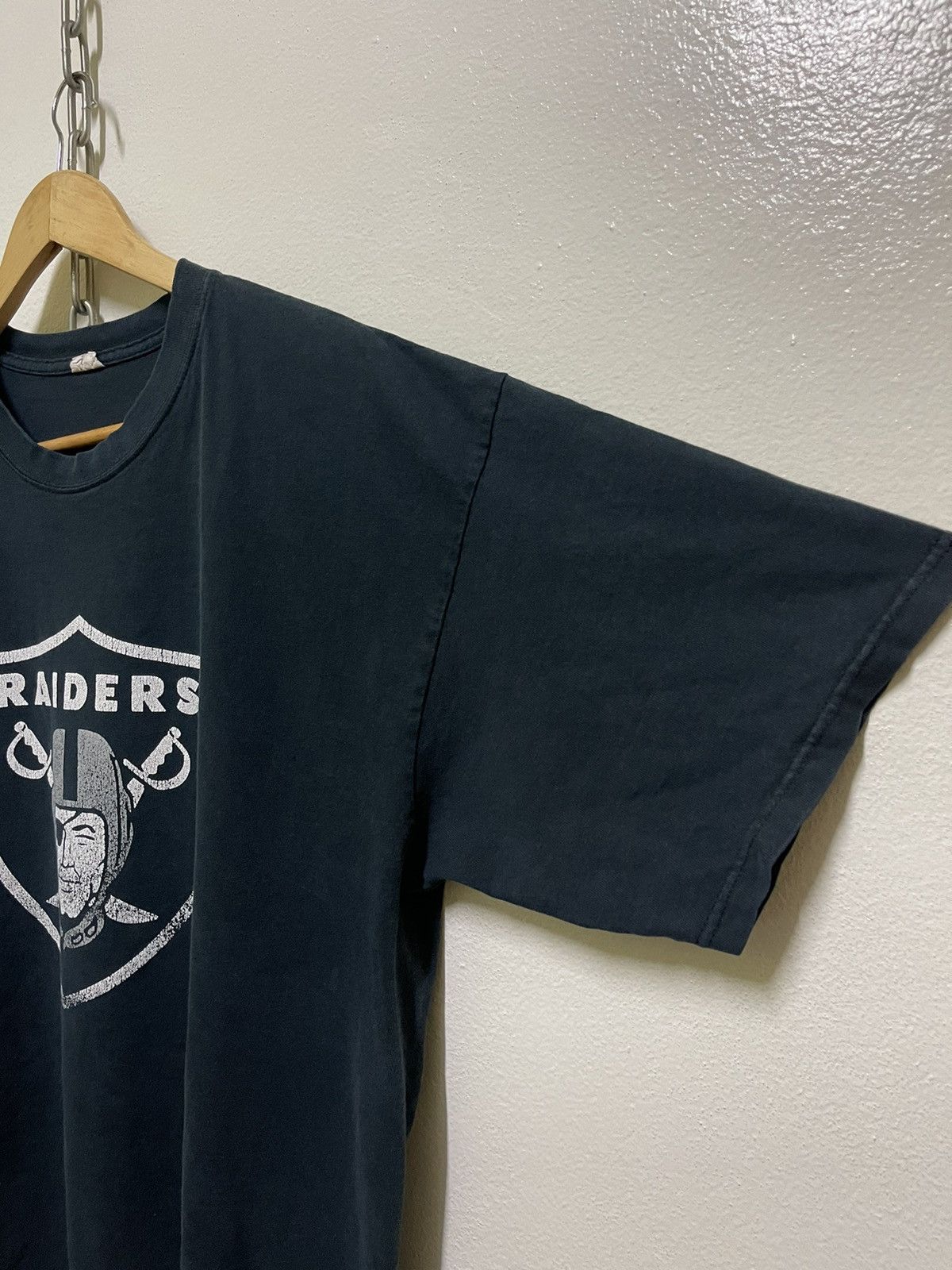 NFL × Vintage Raiders Vintage T Shirt Size US XL / EU 56 / 4 - 5 Thumbnail