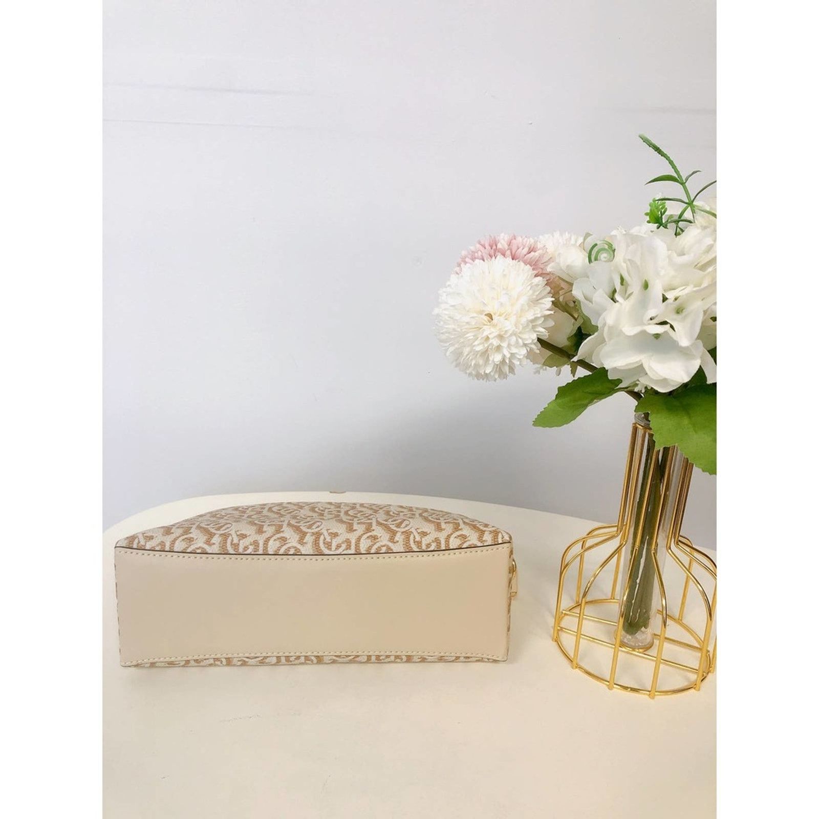 Coach Coach CF343 Madi Crossbody With Coach Monogram Print Chalk Size ONE SIZE - 4 Thumbnail