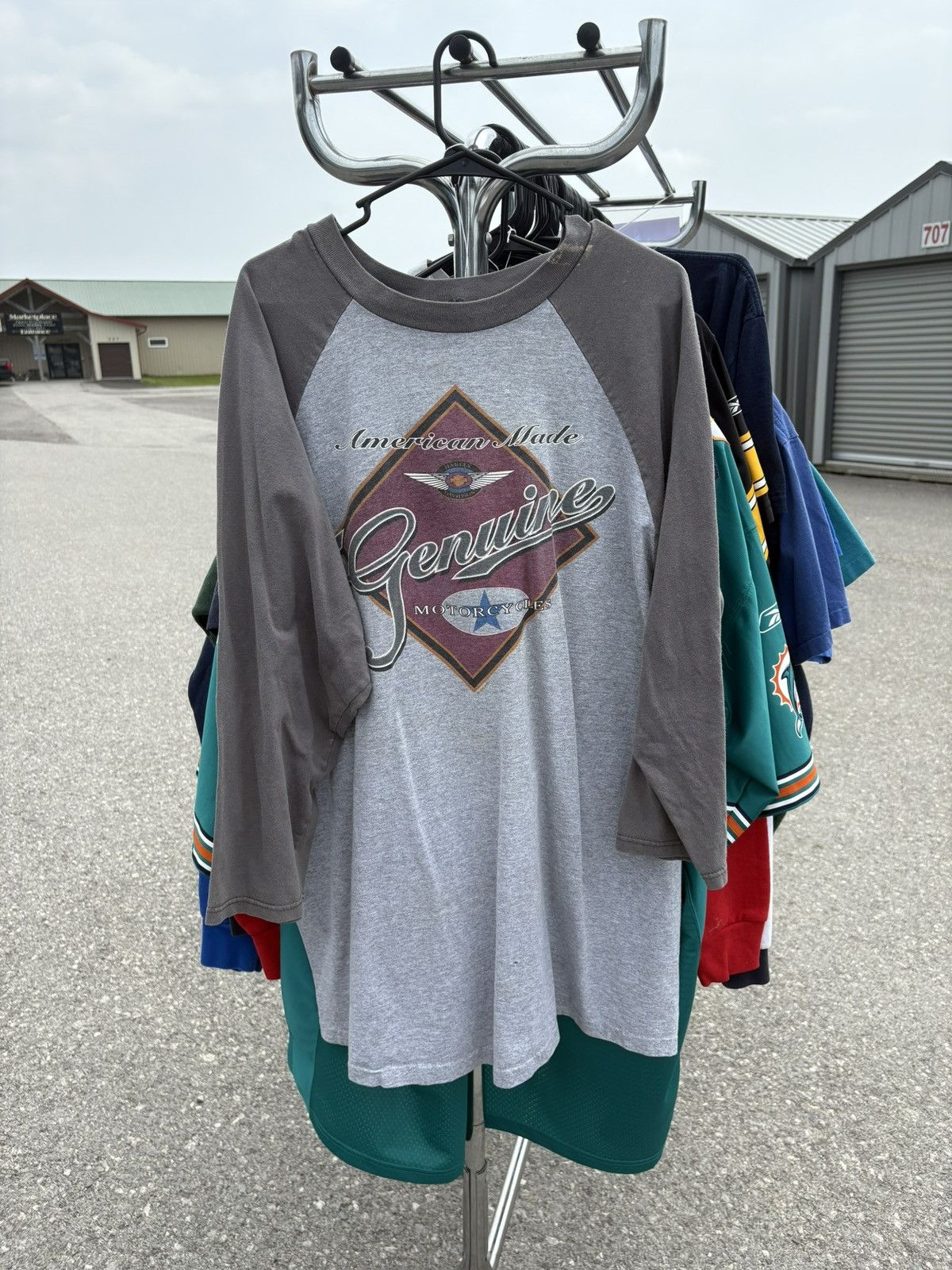 Vintage 1995 Harley Davidson Meredith NH Long Sleeve Shirt Size US XXL / EU 58 / 5 - 1 Thumbnail