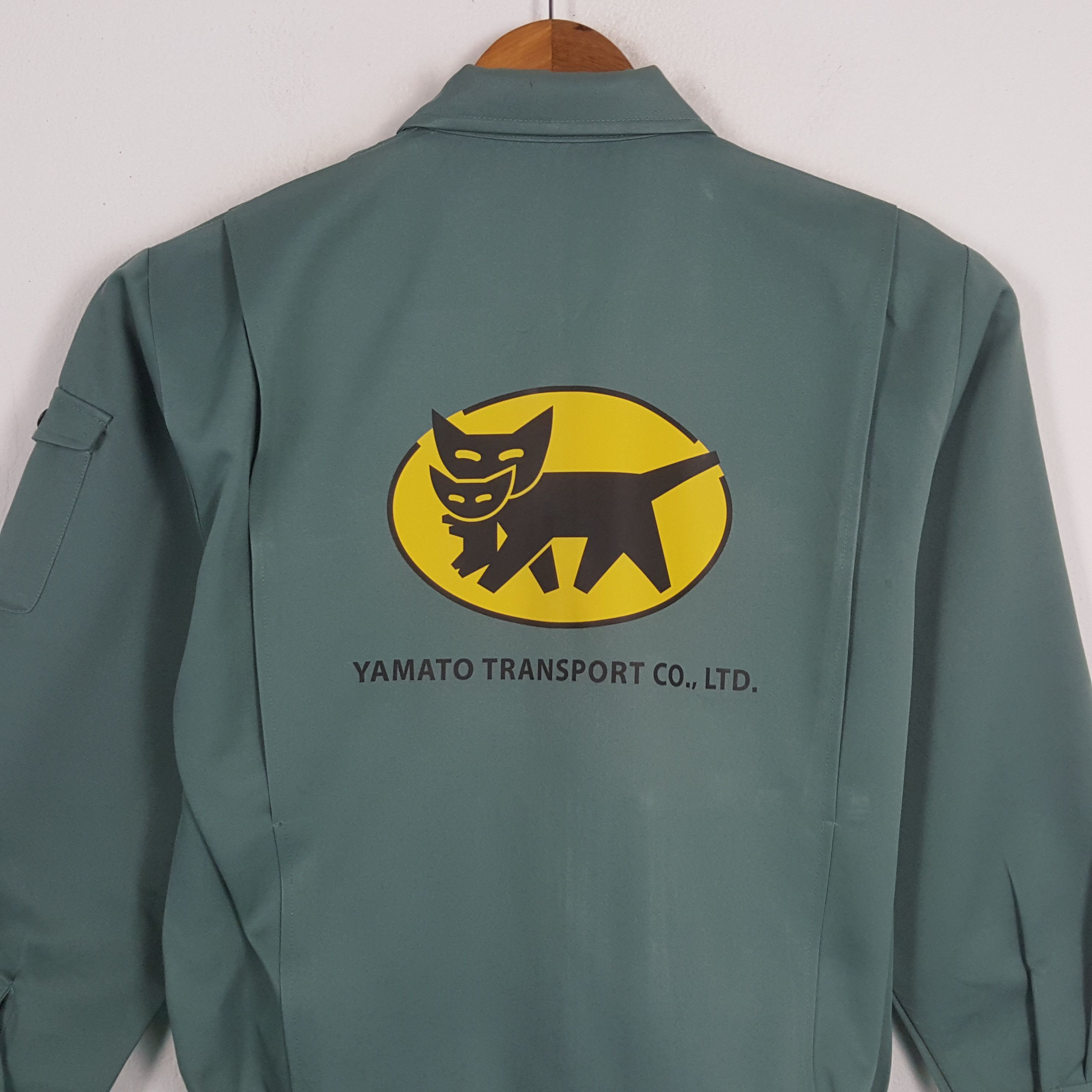 Japanese Brand × Vintage Vintage YAMATO TRANSPORT Japanese Racing Custom Jacket Size US L / EU 52-54 / 3 - 2 Thumbnail