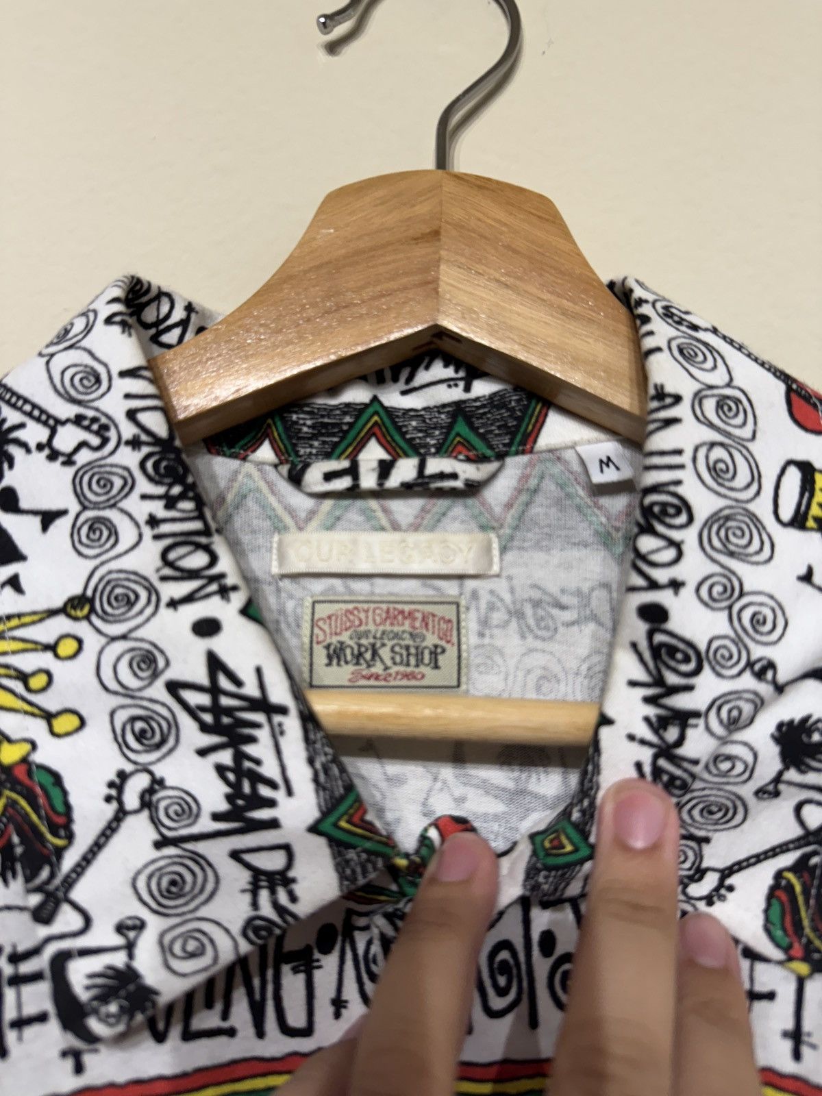 Our Legacy × Stussy Stussy Our Legacy Tom Tom Vibration shirt Size US M / EU 48-50 / 2 - 4 Thumbnail