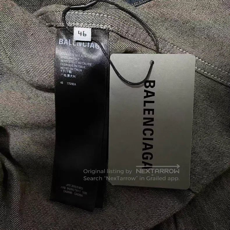 Balenciaga Balenciaga Denim patchwork jacket Size US S / EU 44-46 / 1 - 4 Thumbnail