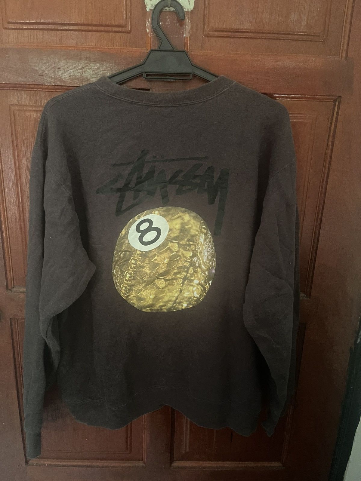 Stussy Stussy 8 Balls Embroidered Crewneck Sweatshirt Size US L / EU 52-54 / 3 - 2 Thumbnail