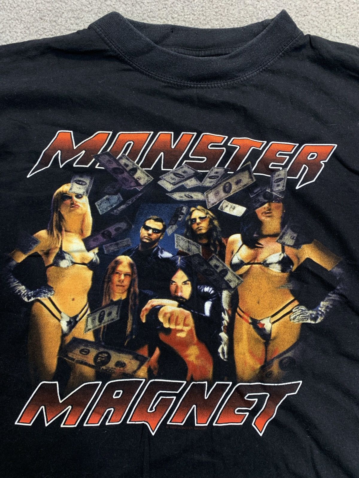 Band Tees × Vintage Vintage Band Tees Monster Magnet Big Print Rock Shirt Size US L / EU 52-54 / 3 - 2 Thumbnail