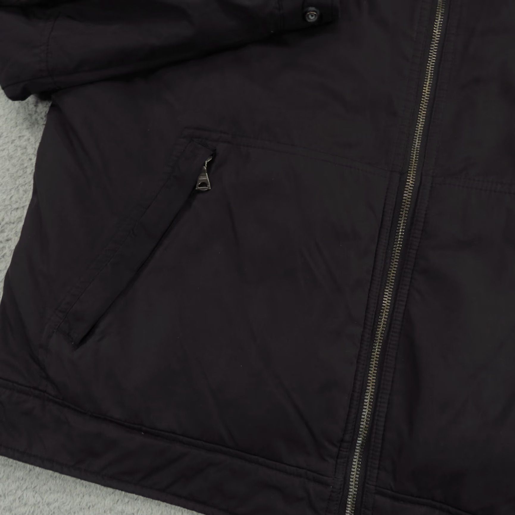 Polo Ralph Lauren VINTAGE Polo Ralph Lauren Jacket Mens XL Black Red Pony Fleece Lined Zip Up Hood Size US XL / EU 56 / 4 - 2 Thumbnail