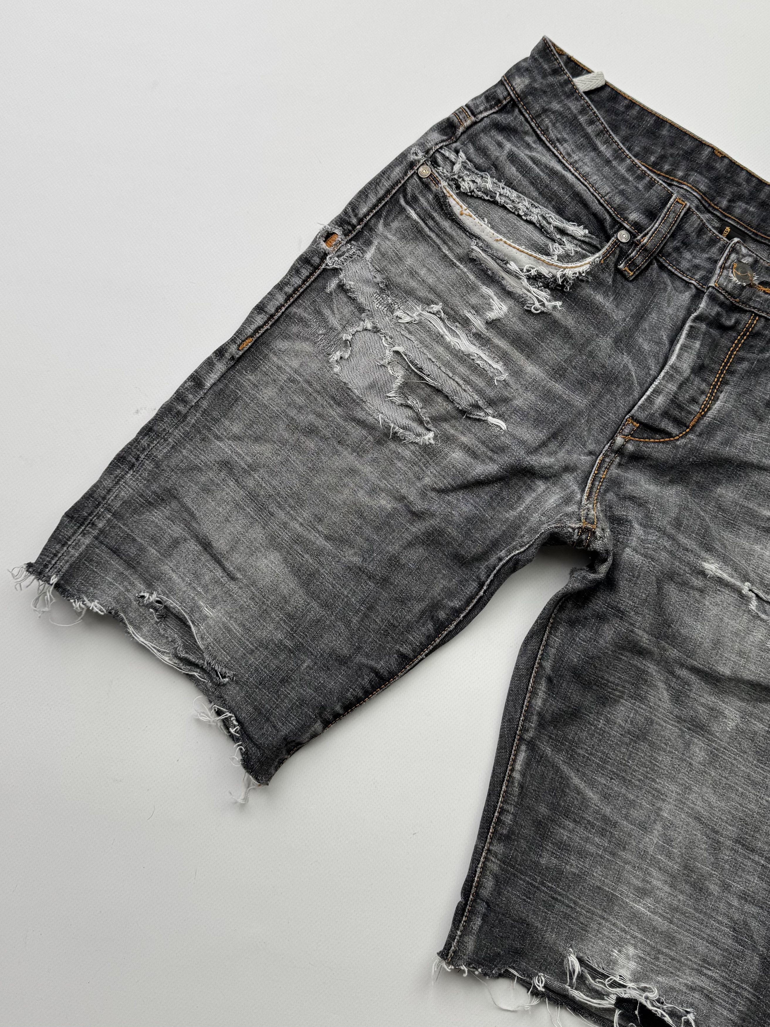 Takeshy Kurosawa Takeshy Kurosawa Vintage Distressed Shorts (145) Size US 32 / EU 48 - 2 Thumbnail