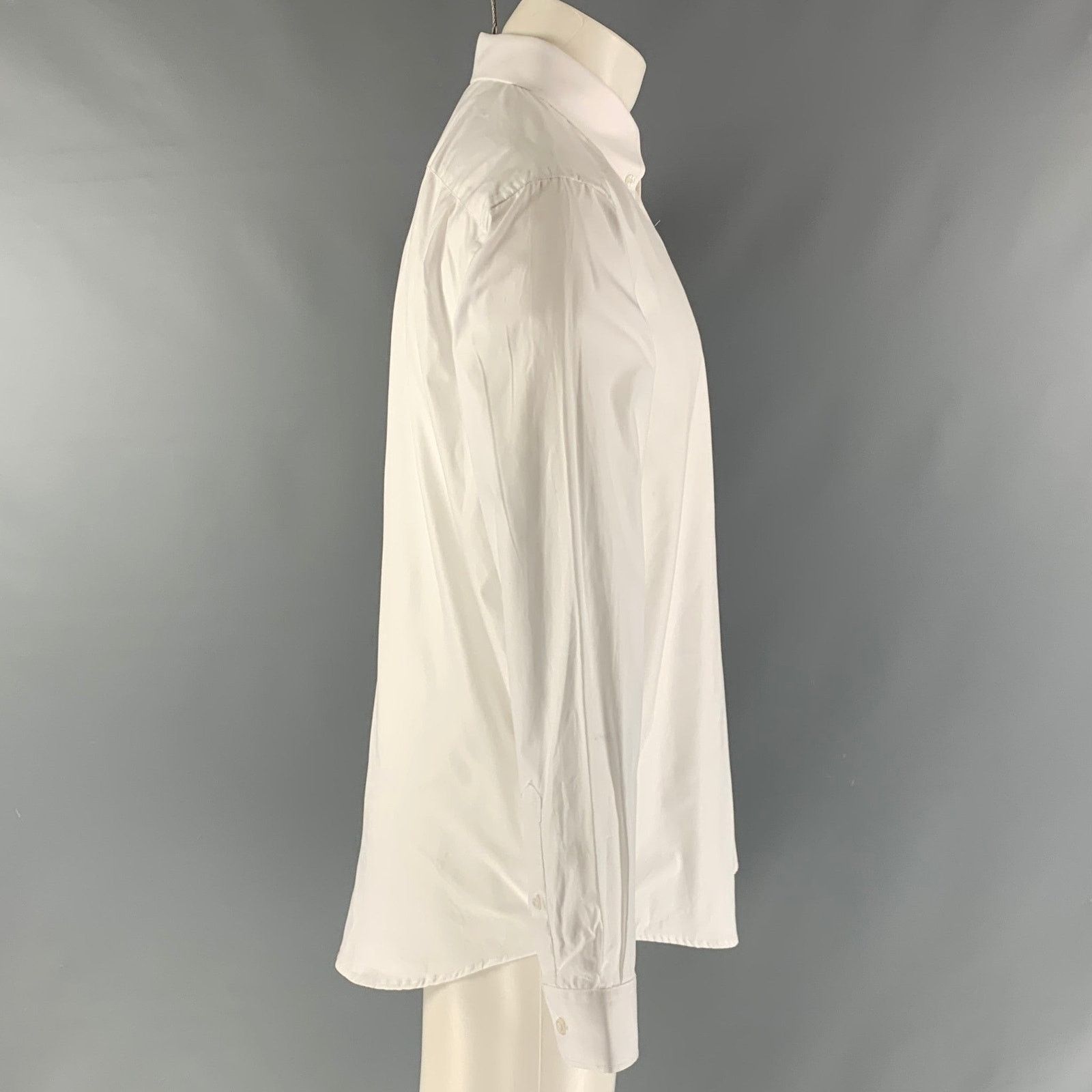 R.M. Williams R.M. WILLIAMS White Cotton Button Down Long Sleeve Shirt Size US L / EU 52-54 / 3 - 2 Thumbnail