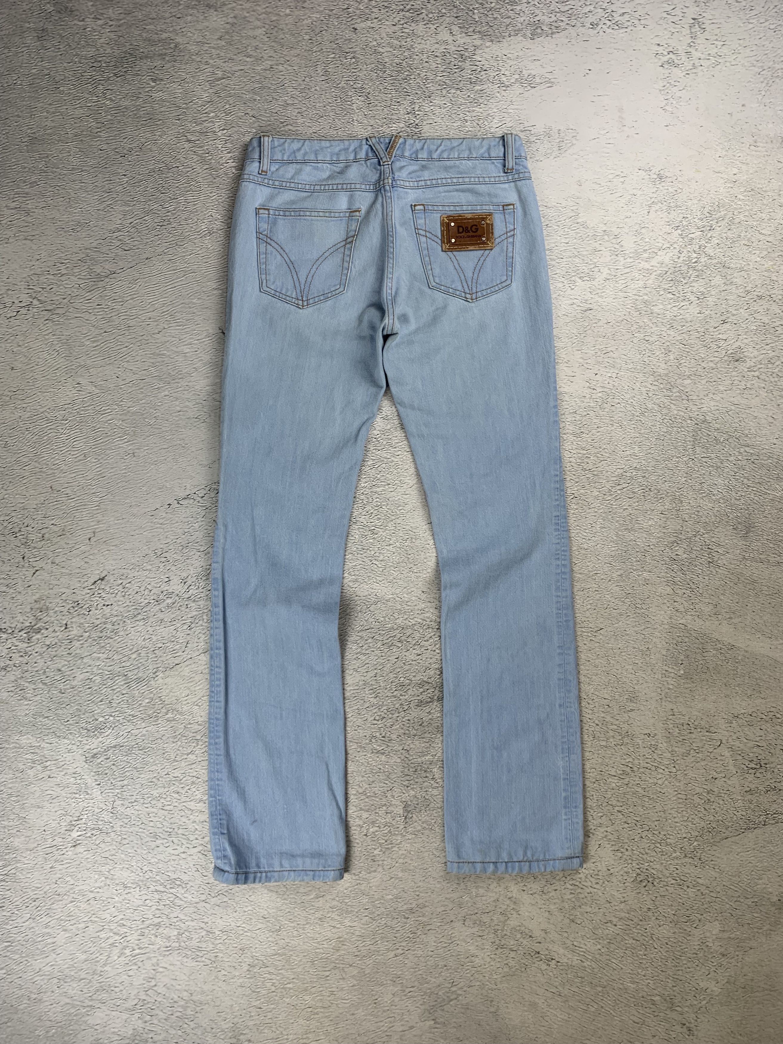 Dolce & Gabbana × Vintage Vintage Dolce & Gabbana jeans Big logo Oldmoney Luxury Size 26" / US 2 / IT 38 - 4 Thumbnail