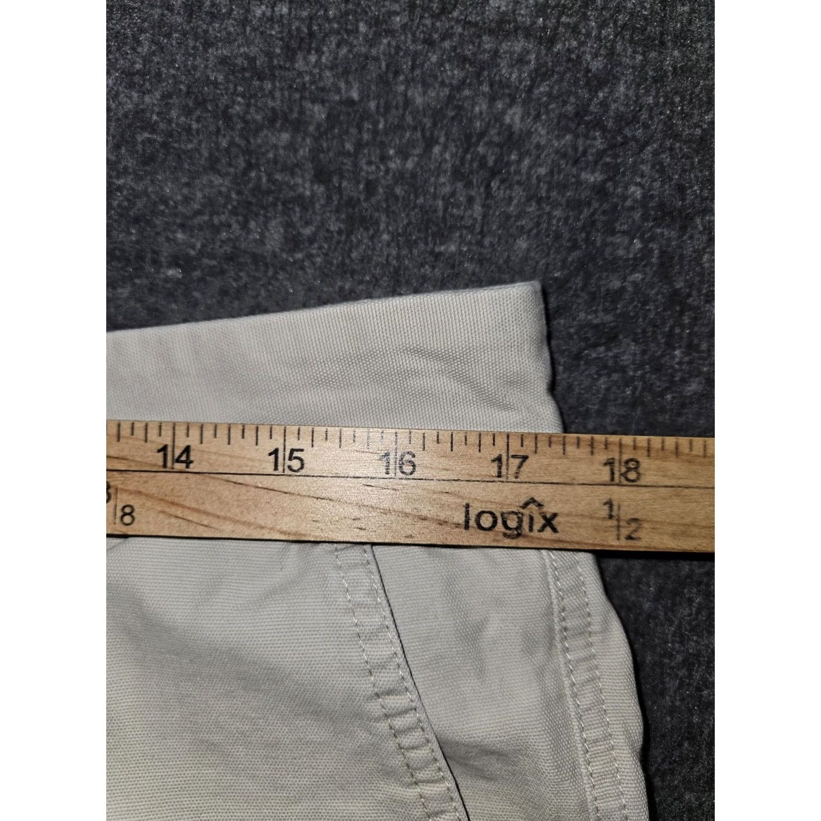 Vintage Columbia Cargo Shorts Mens 34 Beige Cotton Chino Pockets Casual Hiking Outdoor Size US 34 / EU 50 - 3 Thumbnail