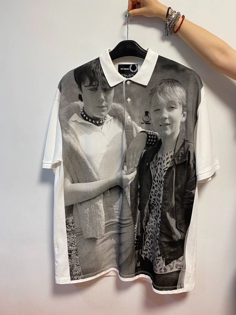 Raf Simons Raf simons Printed Polo Shirt Size US M / EU 48-50 / 2 - 1 Thumbnail