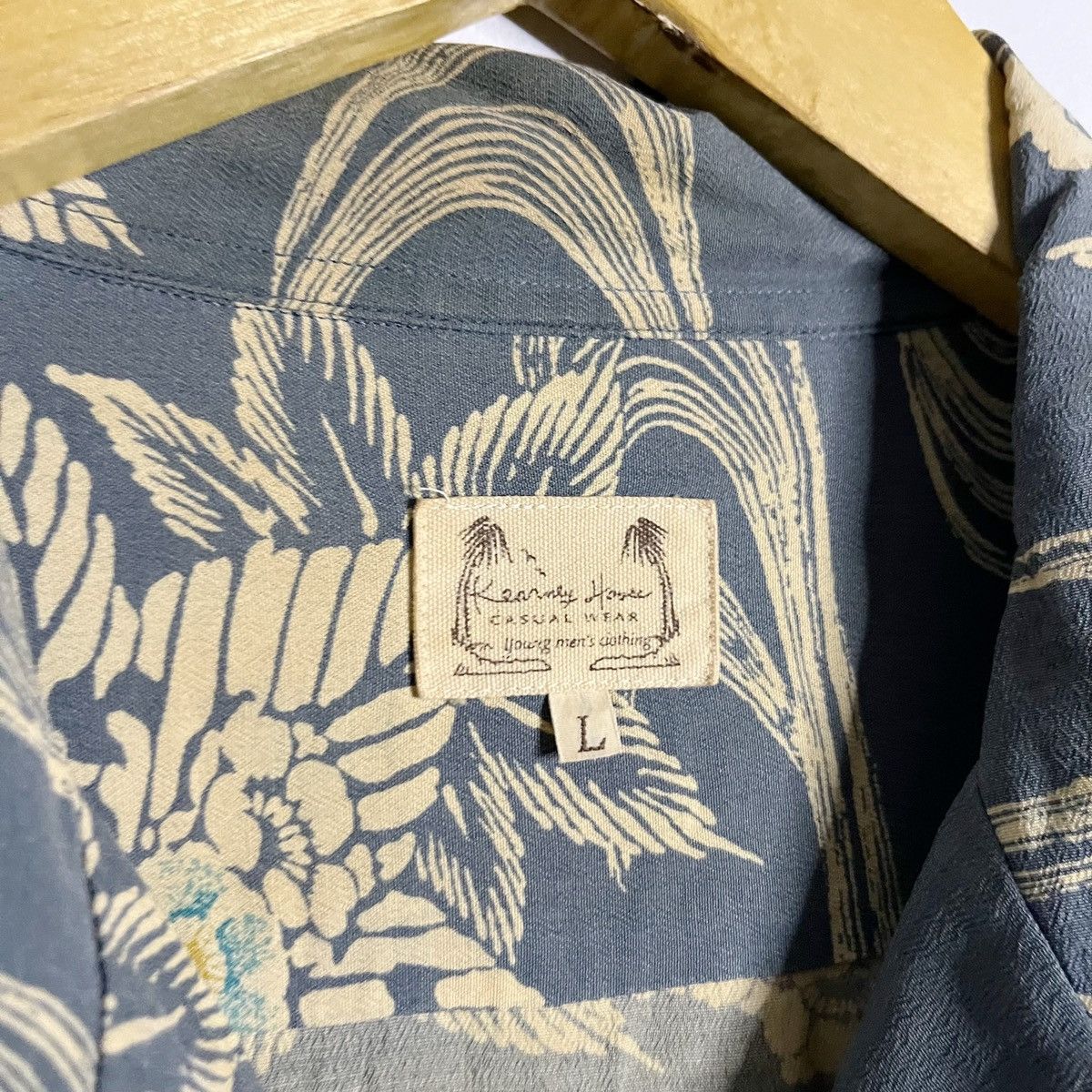 Sun Surf Kearney House Japanese Wave Floral Shirt Vintage Aloha Size US L / EU 52-54 / 3 - 5 Thumbnail