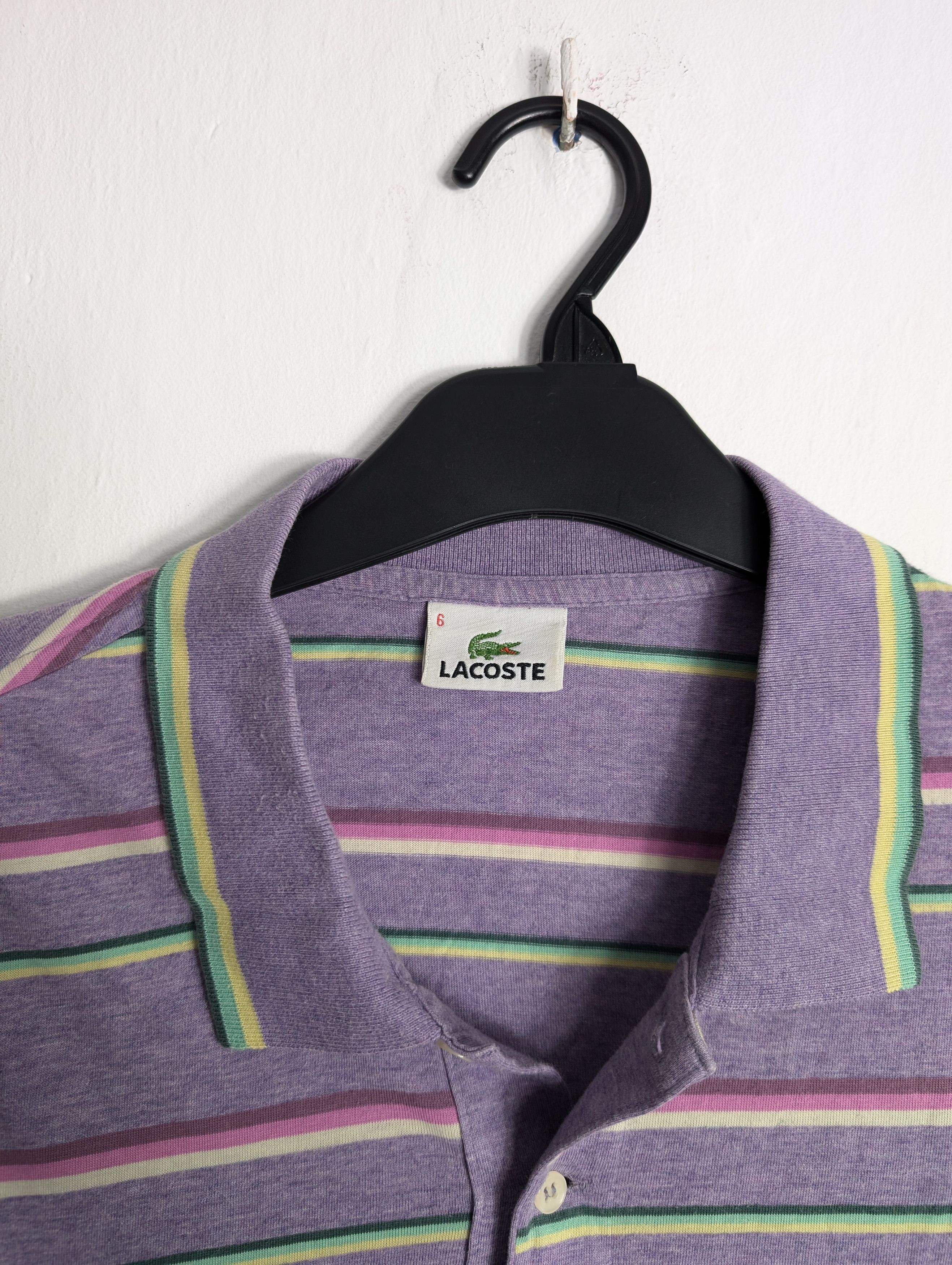 Lacoste Vintage 90s Lacoste Polo Shirt Small Logo Minimalist Preppy Size US XL / EU 56 / 4 - 4 Thumbnail
